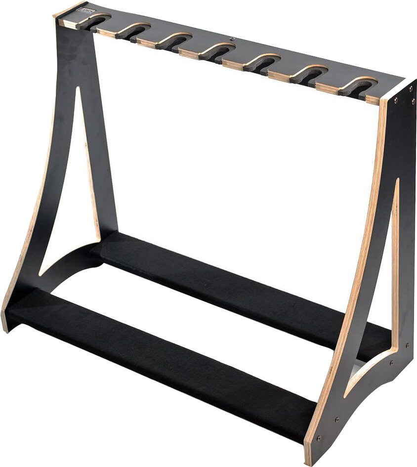DRS Racks Alpha 7 Guitar Rack Black