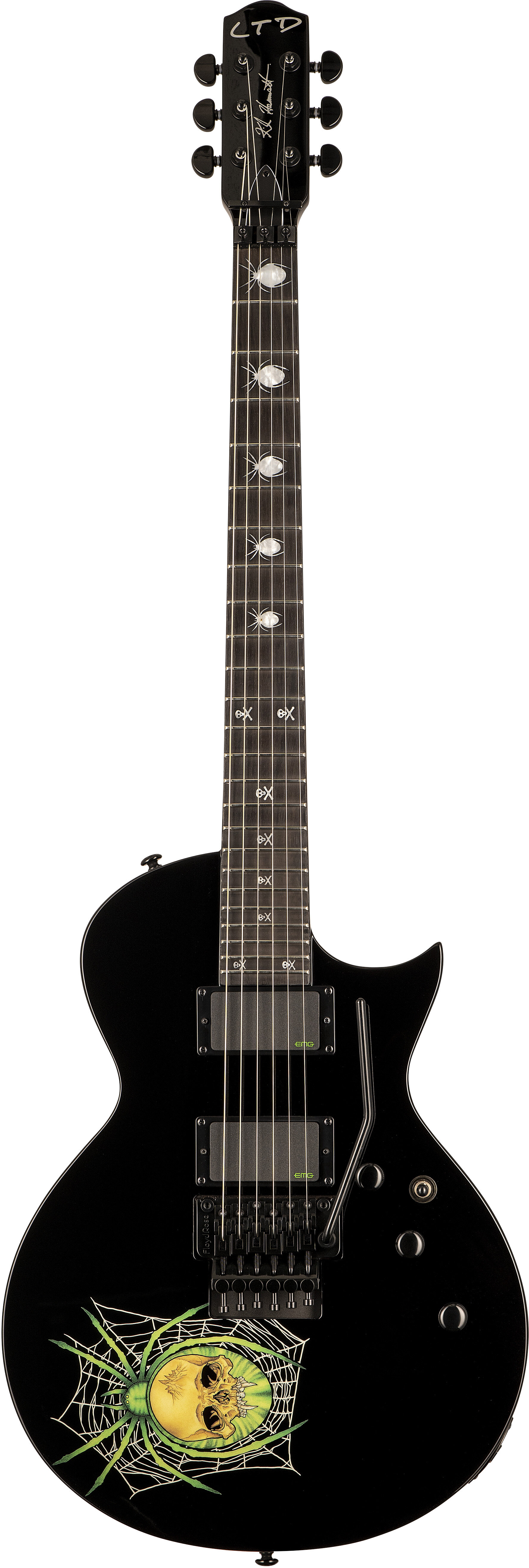 ESP LTD Kirk Hammett KH-3 Spider Electric Gtr WC -  LKH3