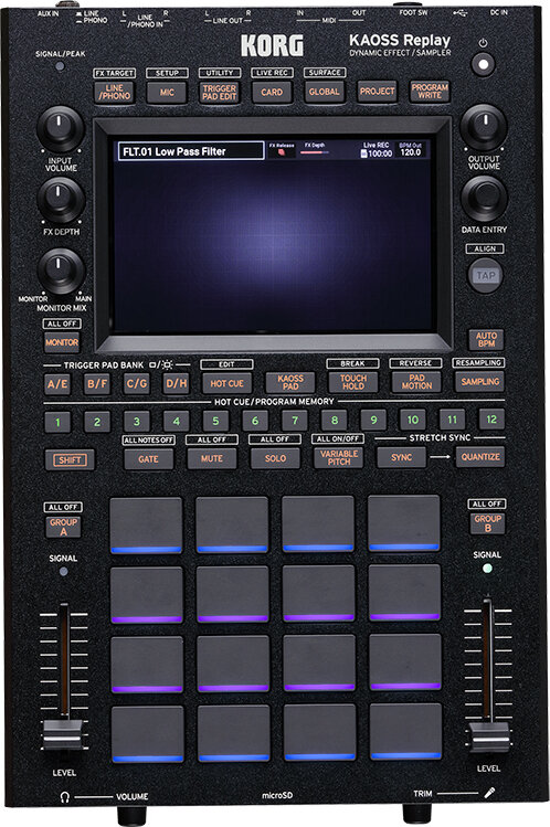 Korg KAOSS Replay Dynamic Effects and Sampler