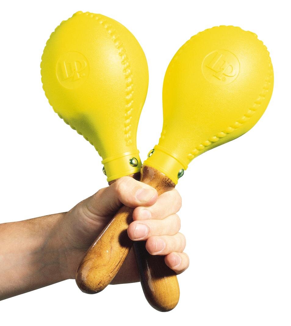Latin Percussion LP281 Pro Maracas Yellow