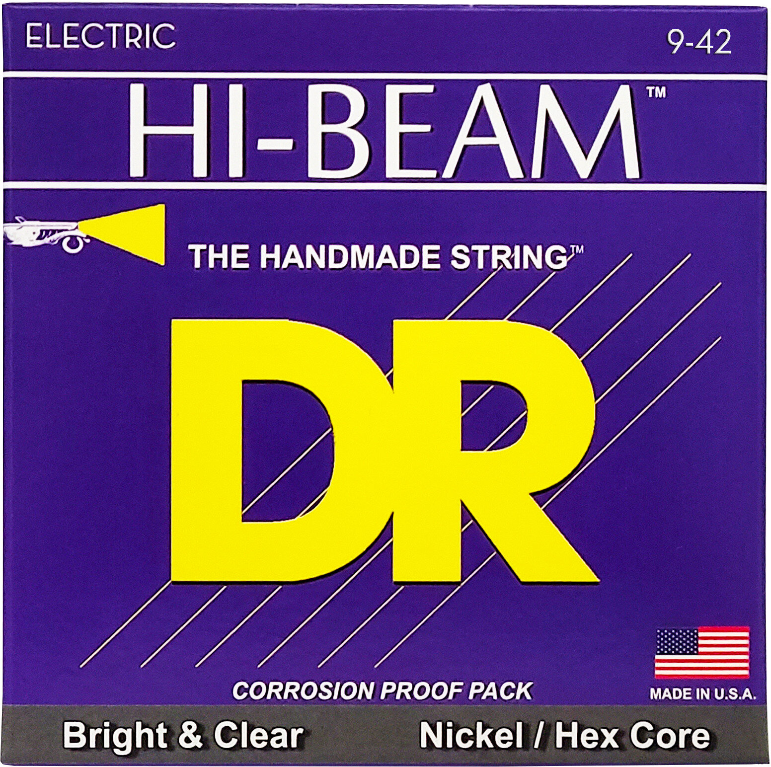 DR Strings LTR9 Hi Beam Elec Guitar Strings