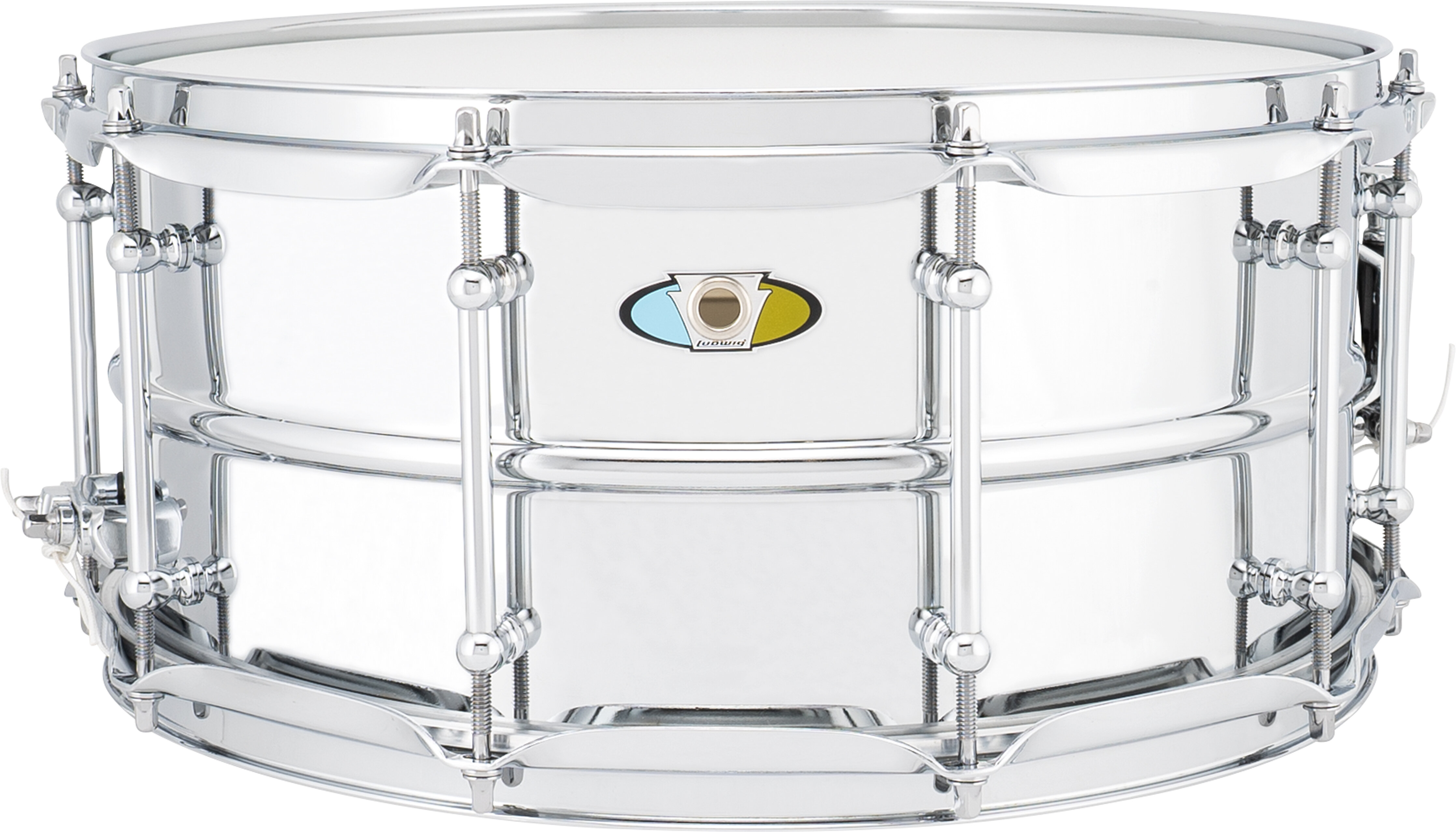 Ludwig Supralite LU654SL 6 5X14 Steel Snare Drum