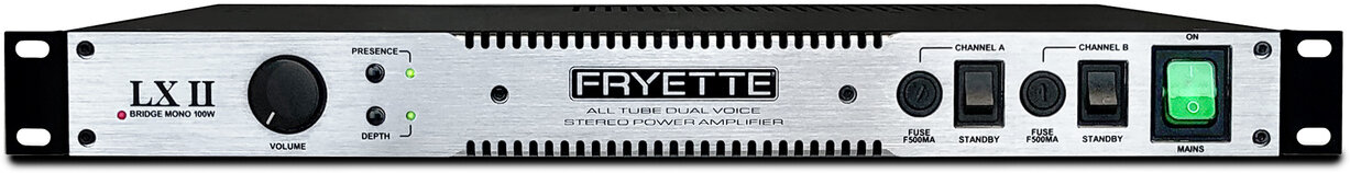 Fryette LX II Stereo Tube Power Amp 2x50 Watts -  GL240S