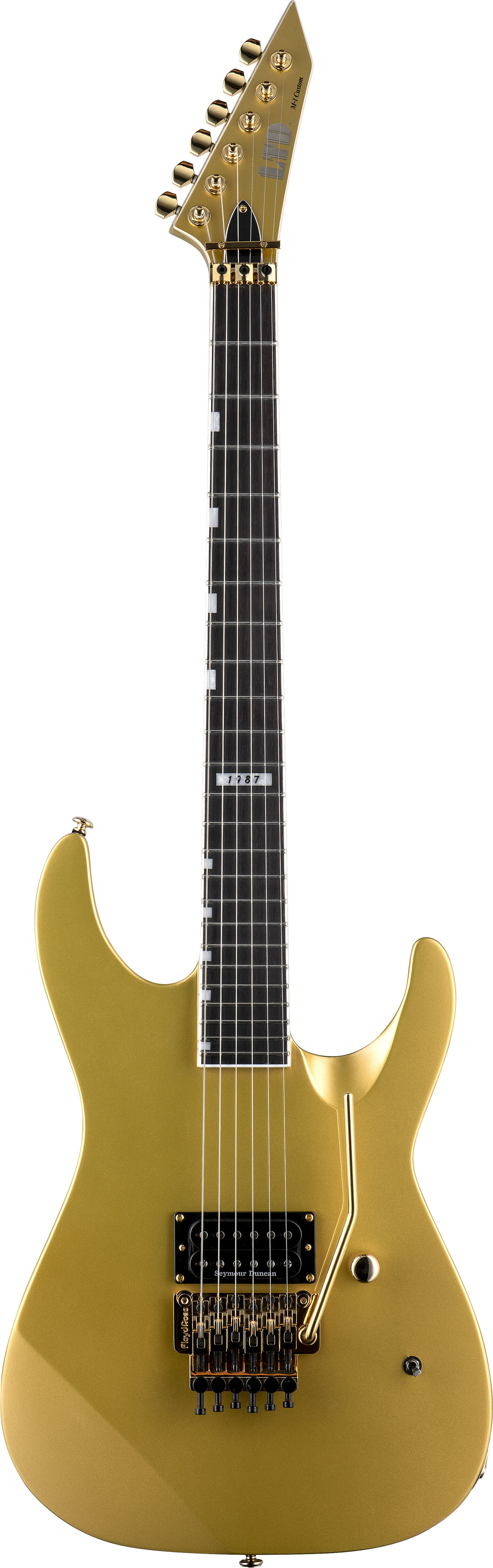 ESP LTD M-1 CTM 87 Electric Guitar Metallic Gold