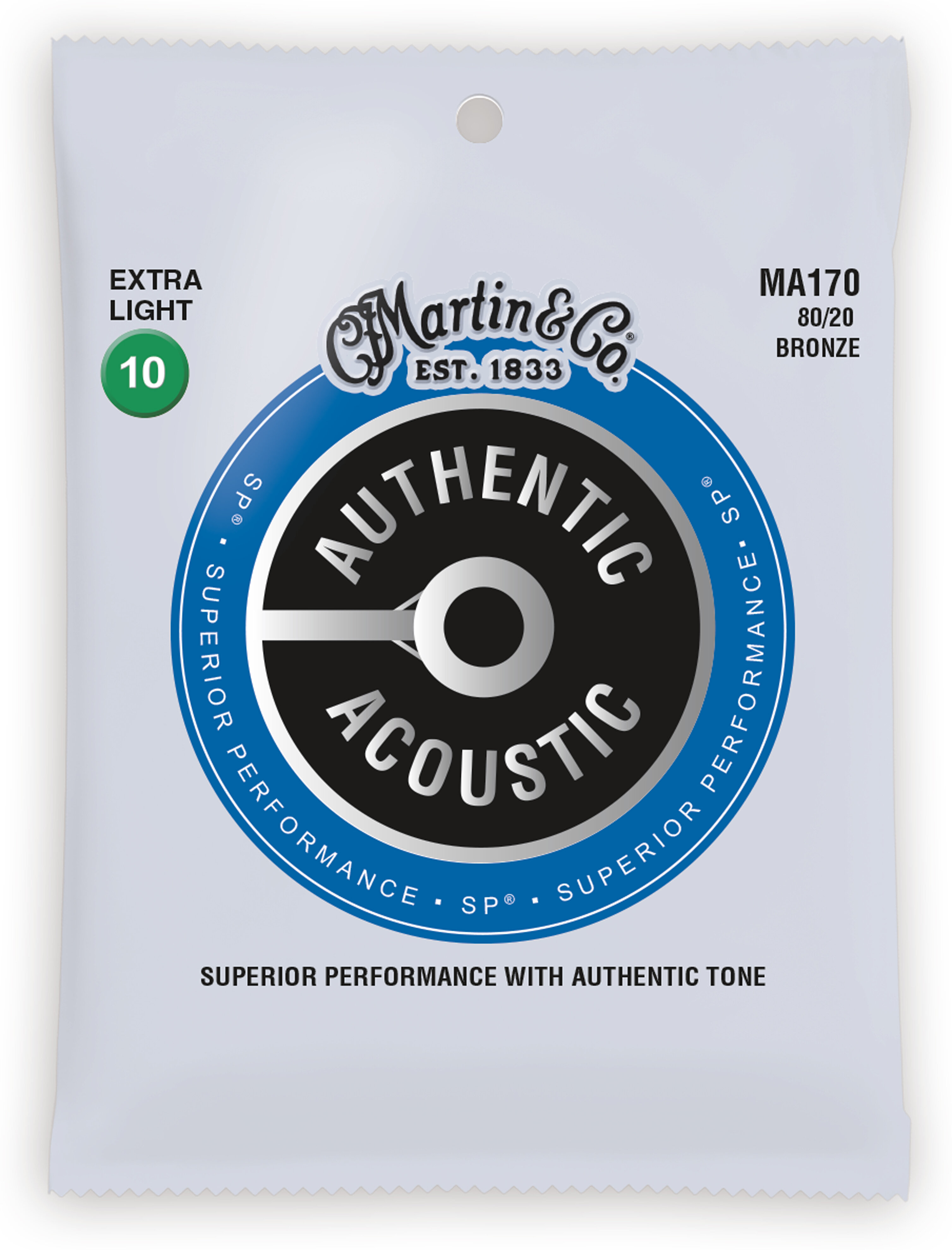 Martin MA170 Authentic Acoustic SP Guitar Strings