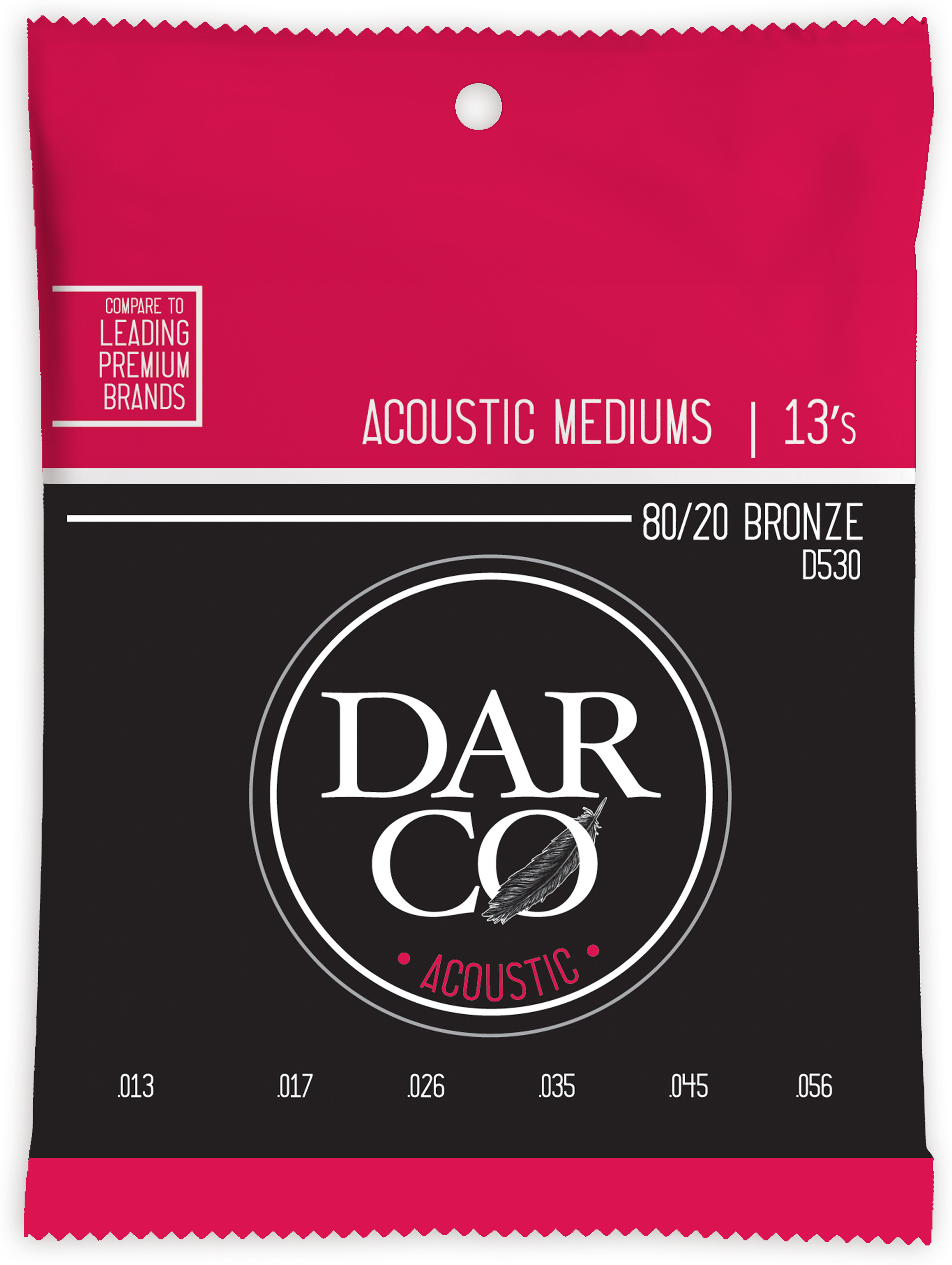 Darco D530 8020 Bronze Acoustic Guitar Strings