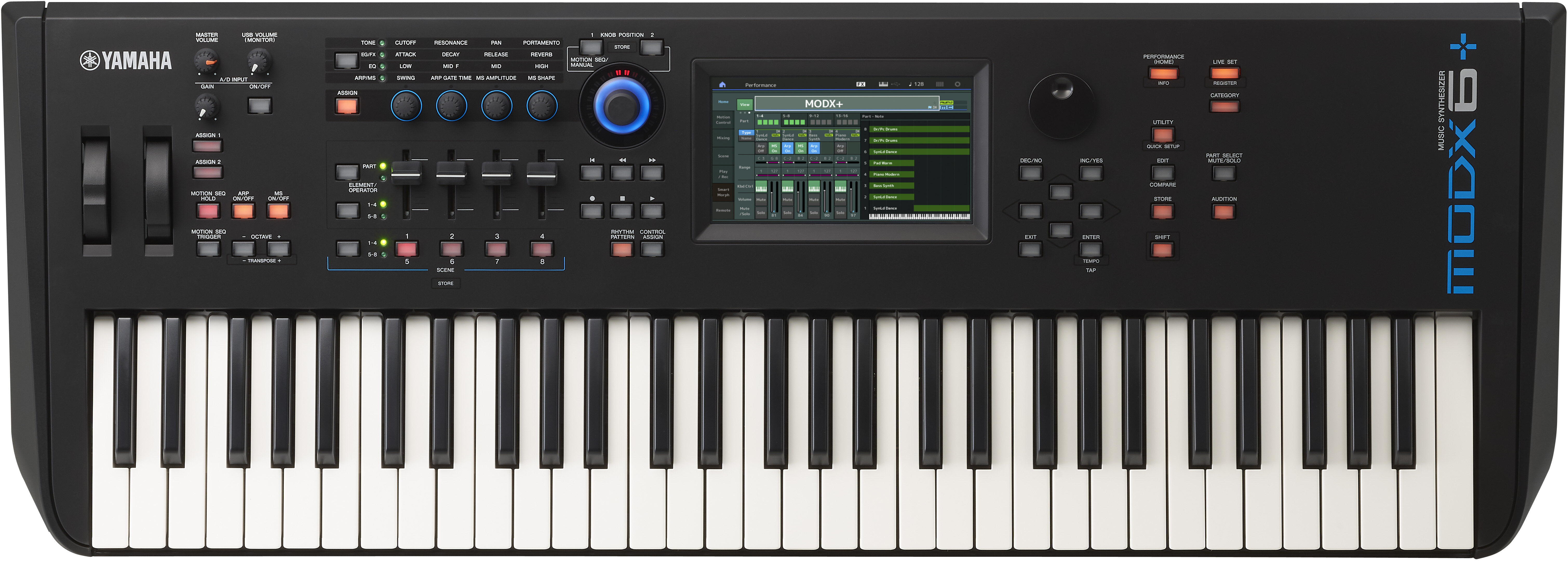Yamaha MODX6 Plus 61 Key Keyboard Synthesizer