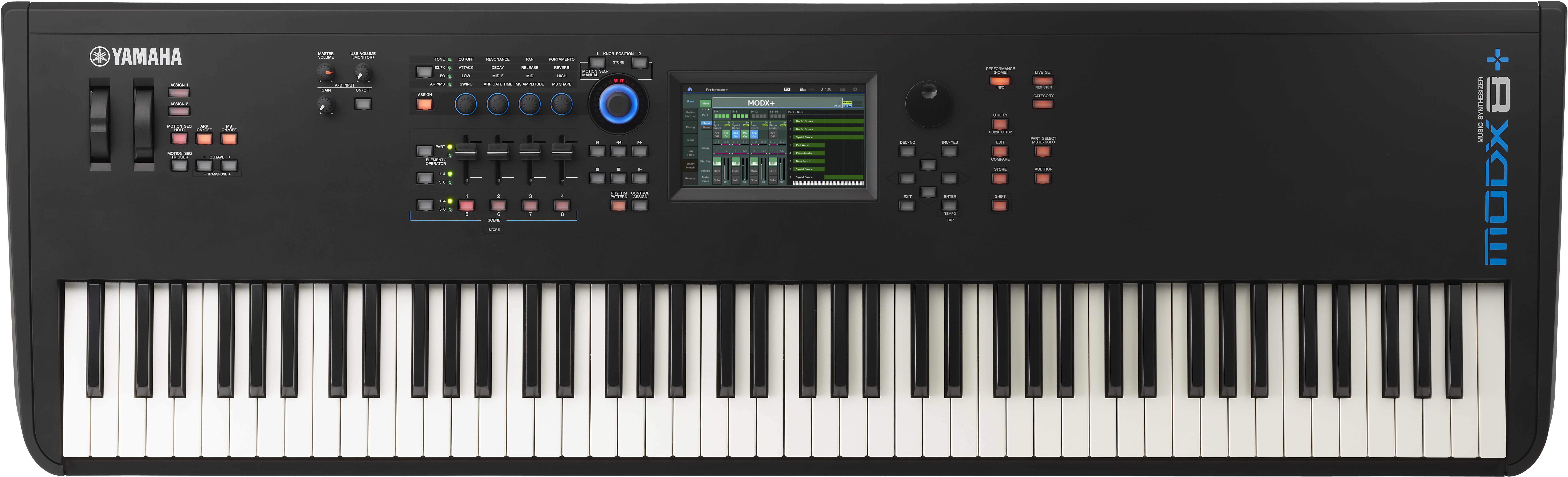 Yamaha MODX8 Plus 88 Key Keyboard Synthesizer