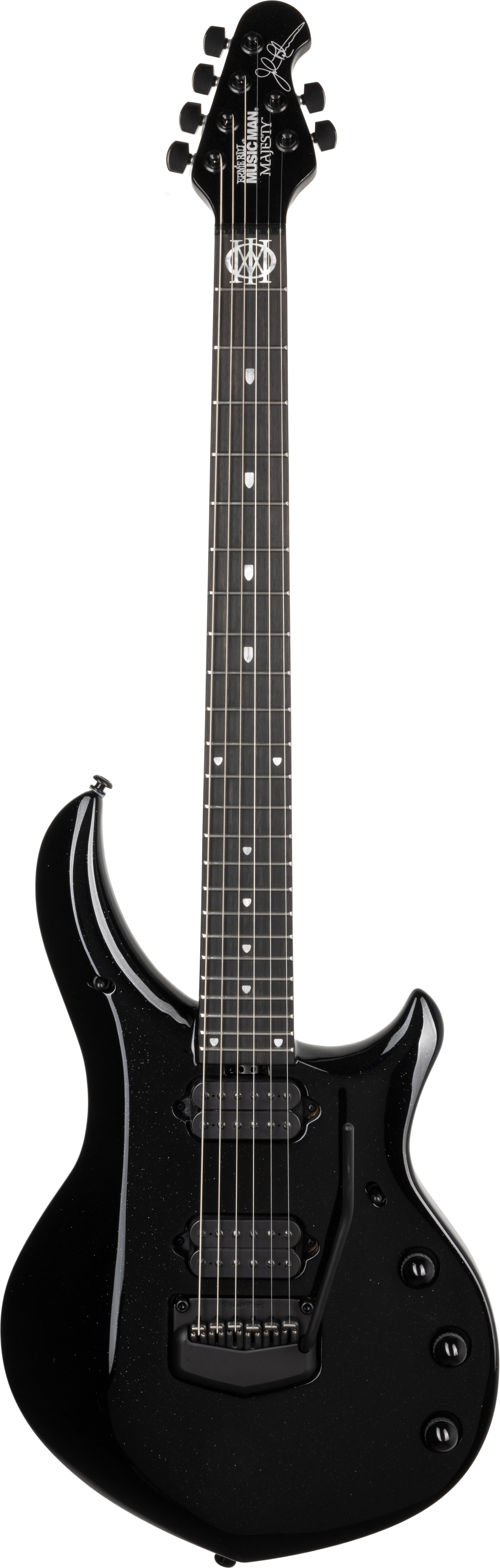 Music Man Majesty 6 EG WB Black Frosting -  Ernie Ball Music Man, 611-24-50-00-MB-BM