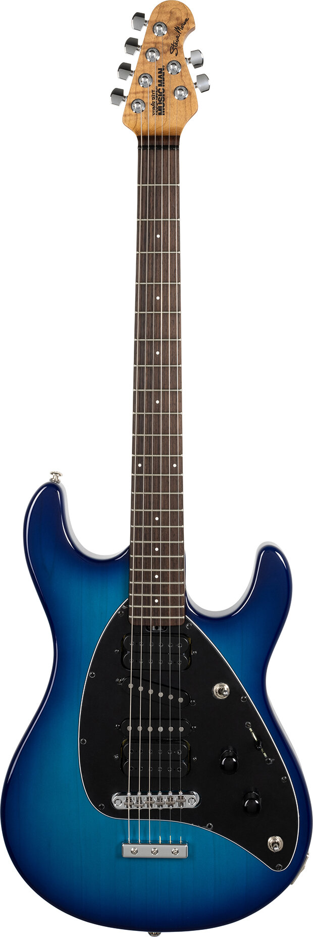 Music Man Steve Morse EG w MONO Blue Burst -  Ernie Ball Music Man, 900-72-R2-01-MB-CR