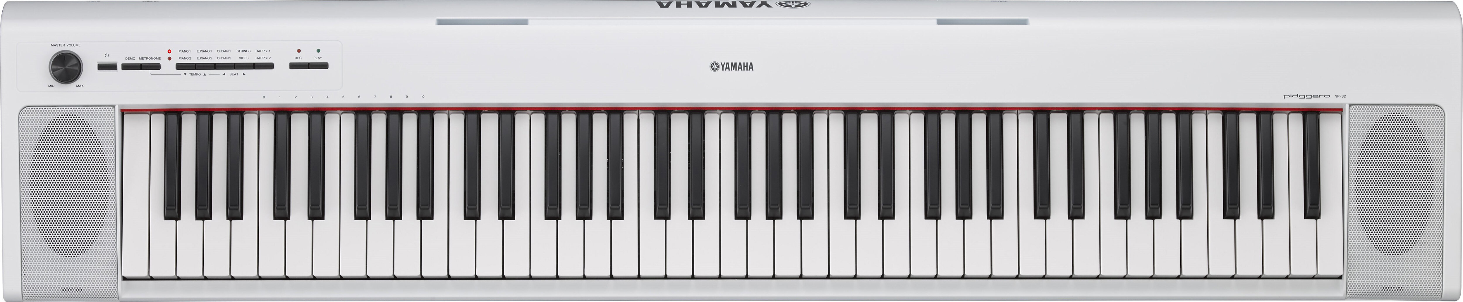 Yamaha NP32 Portable Digital Piano White w/PA150 -  NP32WHAD