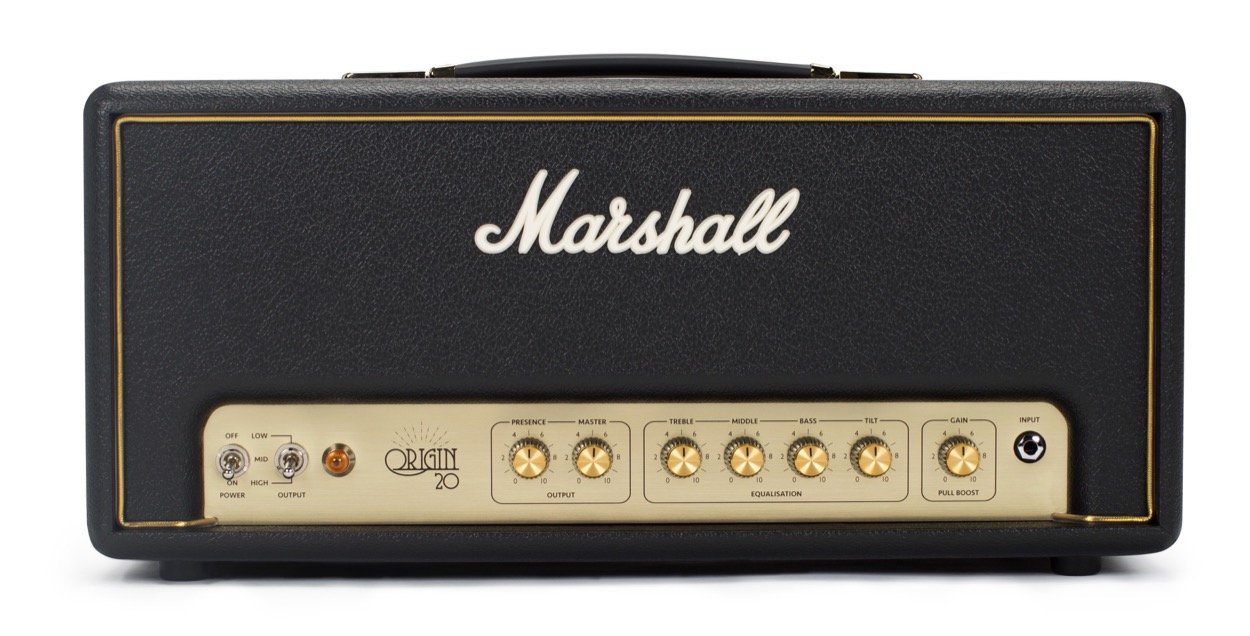 Marshall Origin Guitar Amplifier Head 20 Watts -  M-ORI20H-U