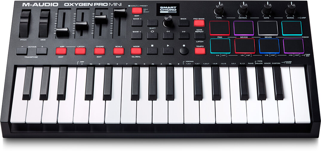 MAudio Oxygen Pro Mini 32 Key USB Keyboard Contrlr