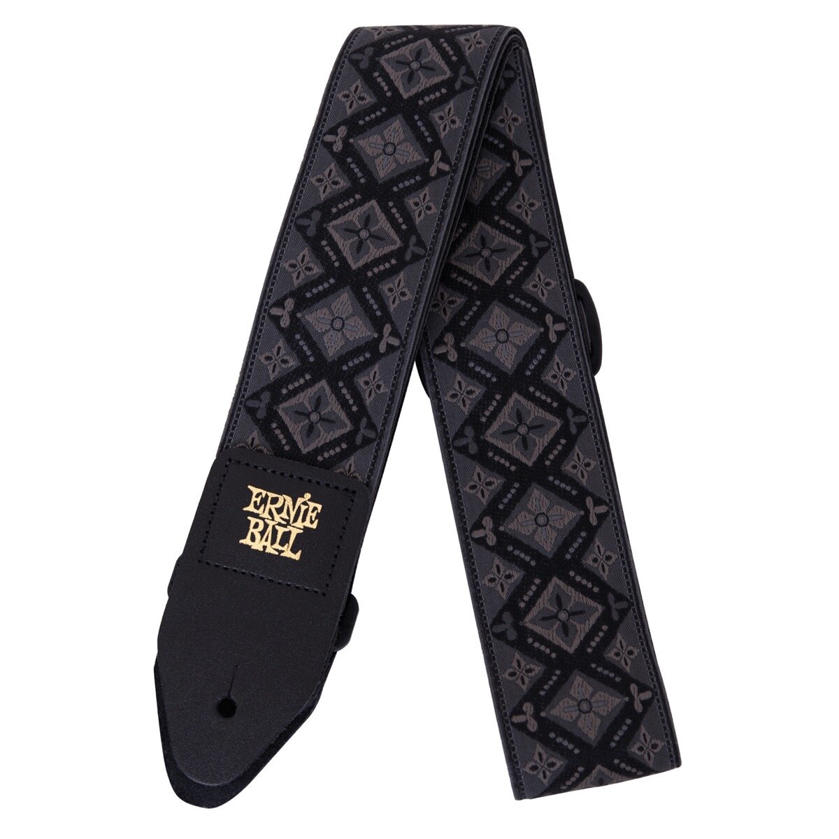 Jacquard Guitar Strap Regal Blk - Ernie Ball P04093