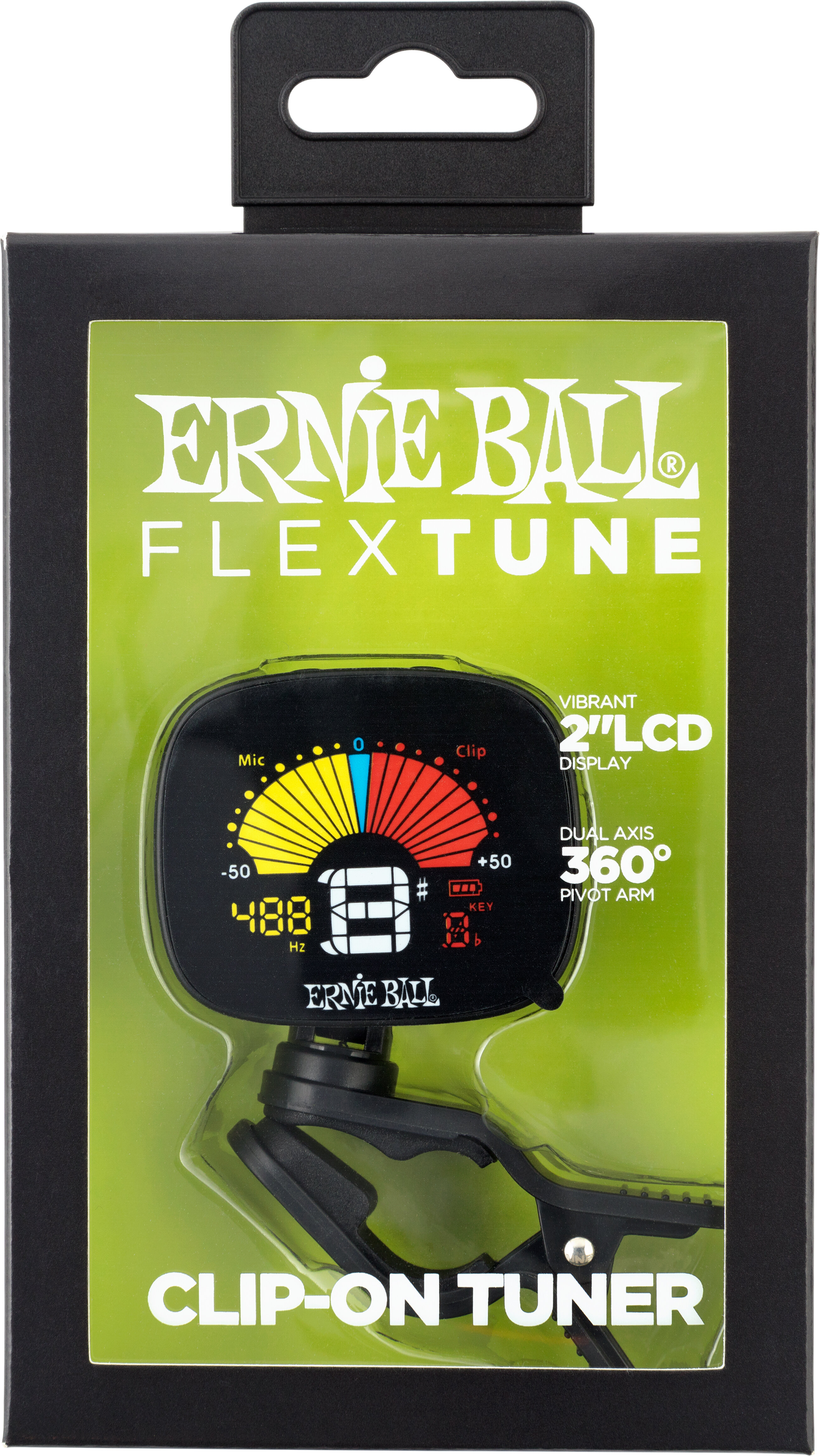 Flextune Clip-On Tuner - Ernie Ball P04112