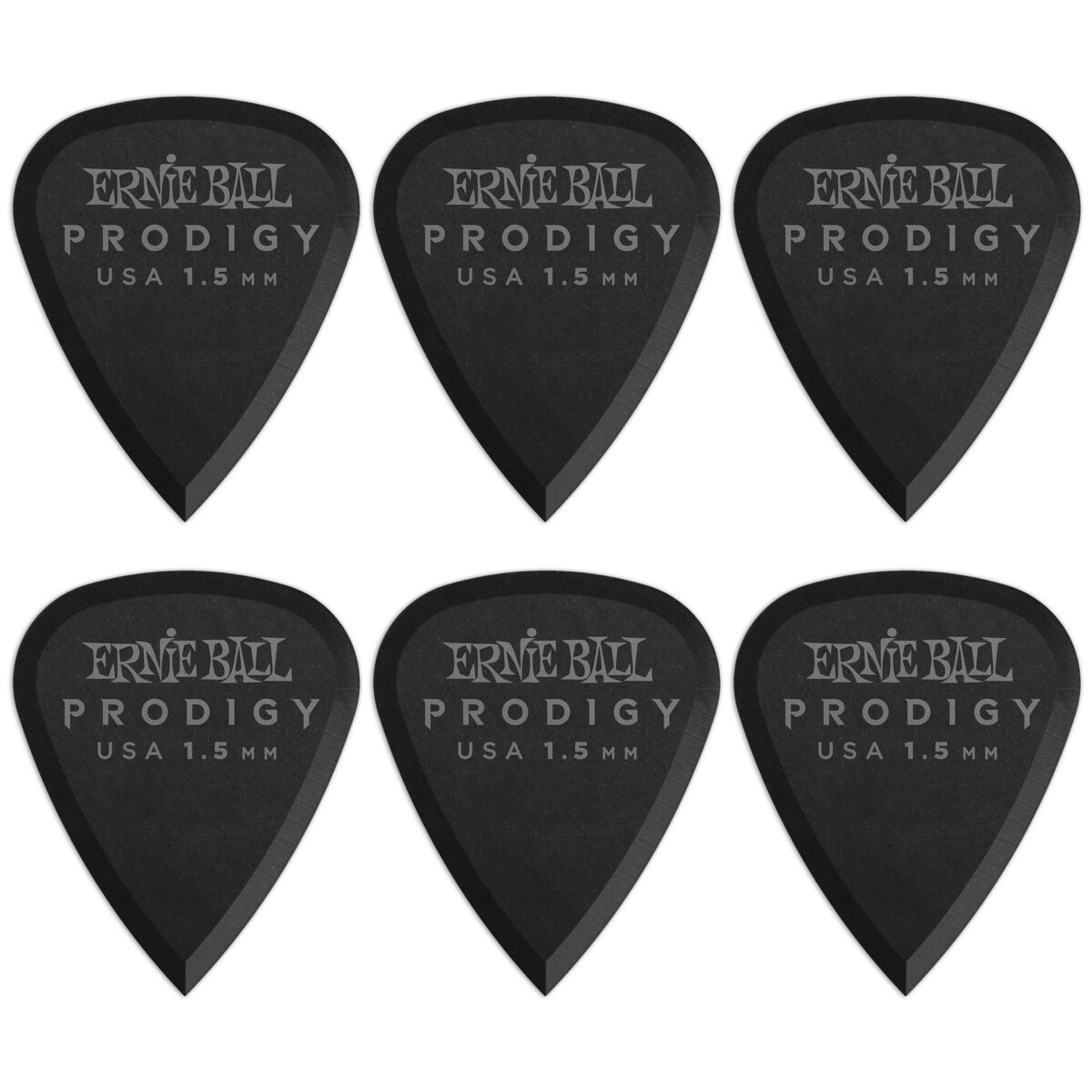 Prodigy Guitar Picks 6pk - Ernie Ball P09199