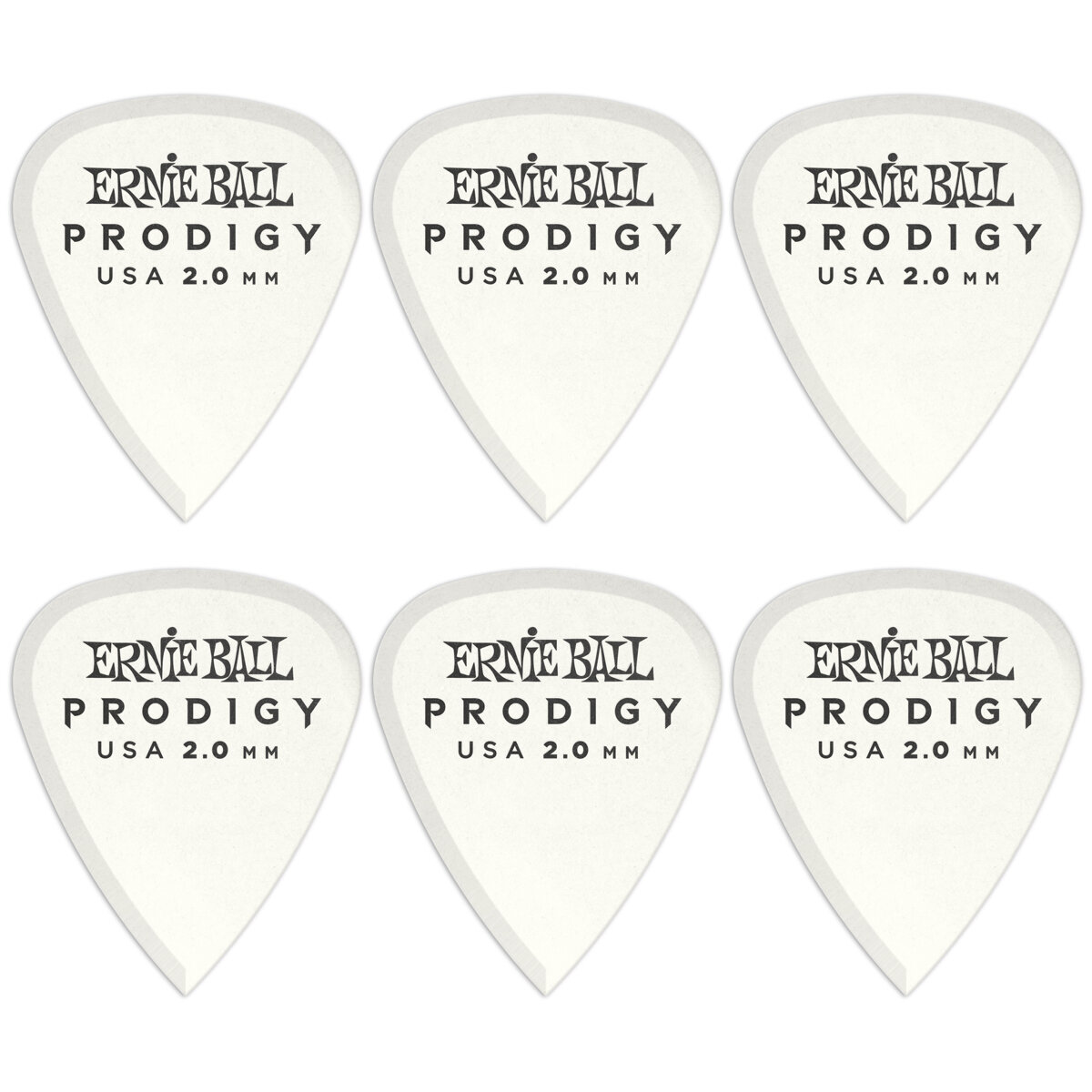 Prodigy Guitar Picks 6pk - Ernie Ball P09202