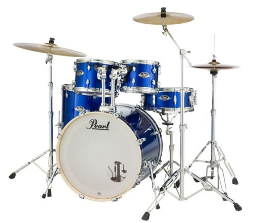 Pearl Export 5Pc Drum Set w/HWD High Voltage Blue