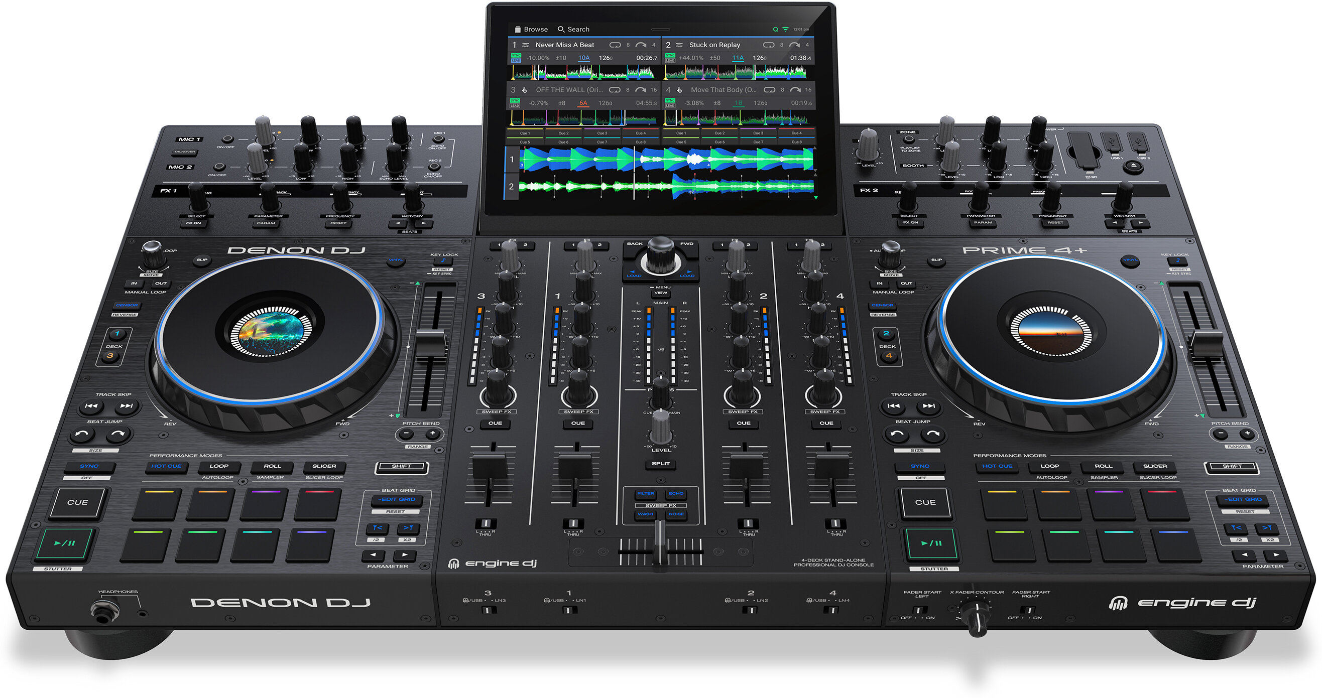 Denon DJ Prime 4 Plus Standalone DJ System -  PRIME4+XUS