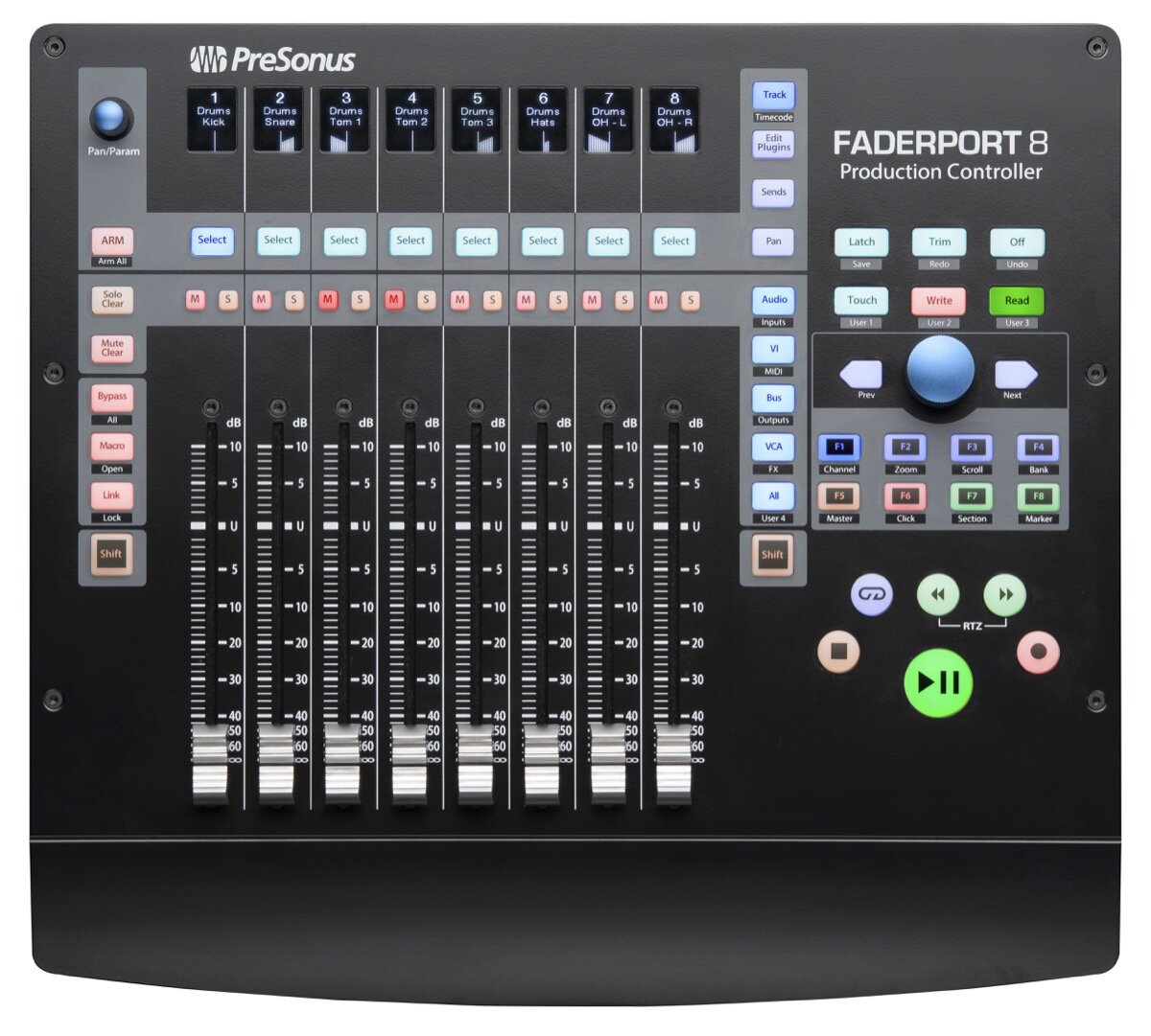PreSonus FaderPort 8 8 Channel DAW Mix Controller