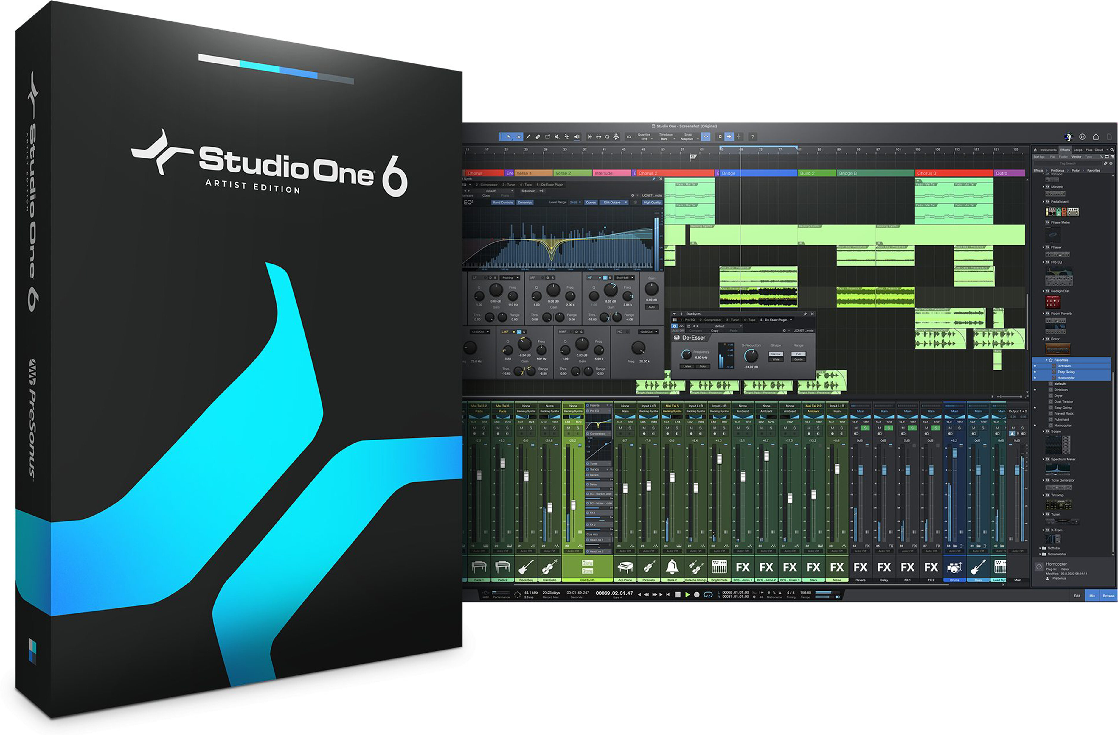 PreSonus Studio One 6 Artist Software /Download -  1093-152