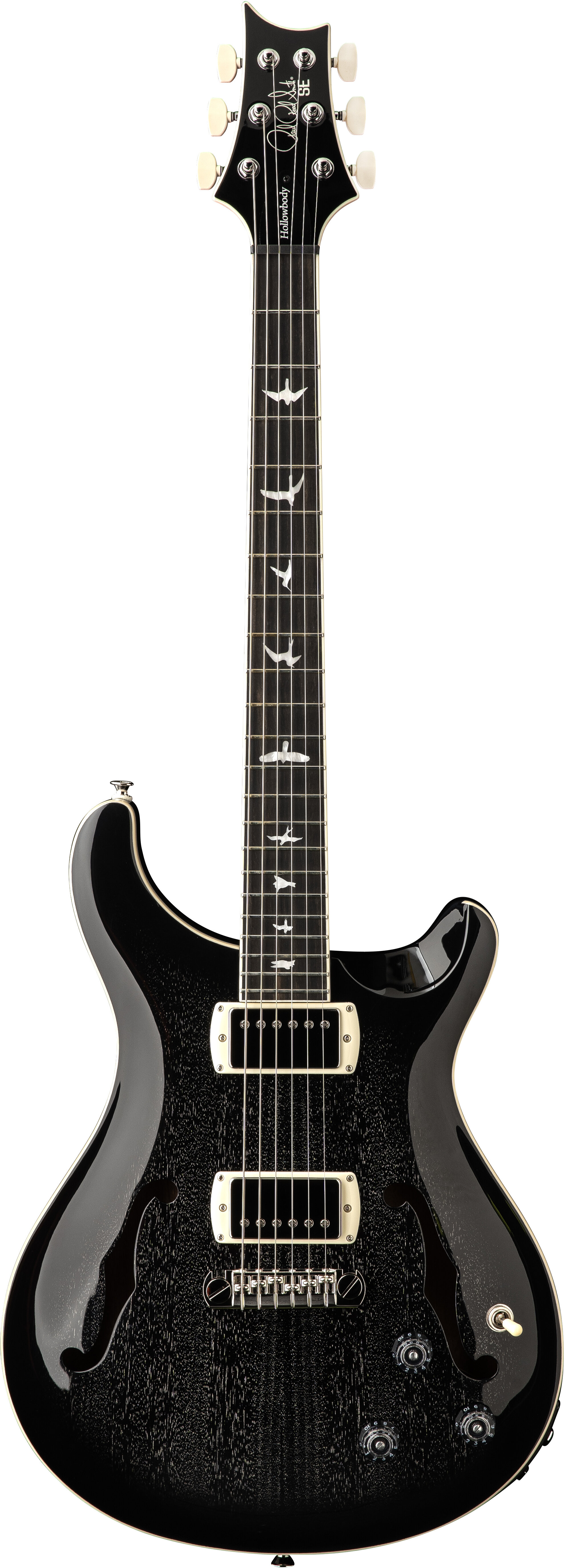 PRS SE Hollowbody Std Piezo Dog Hair Smokeburst