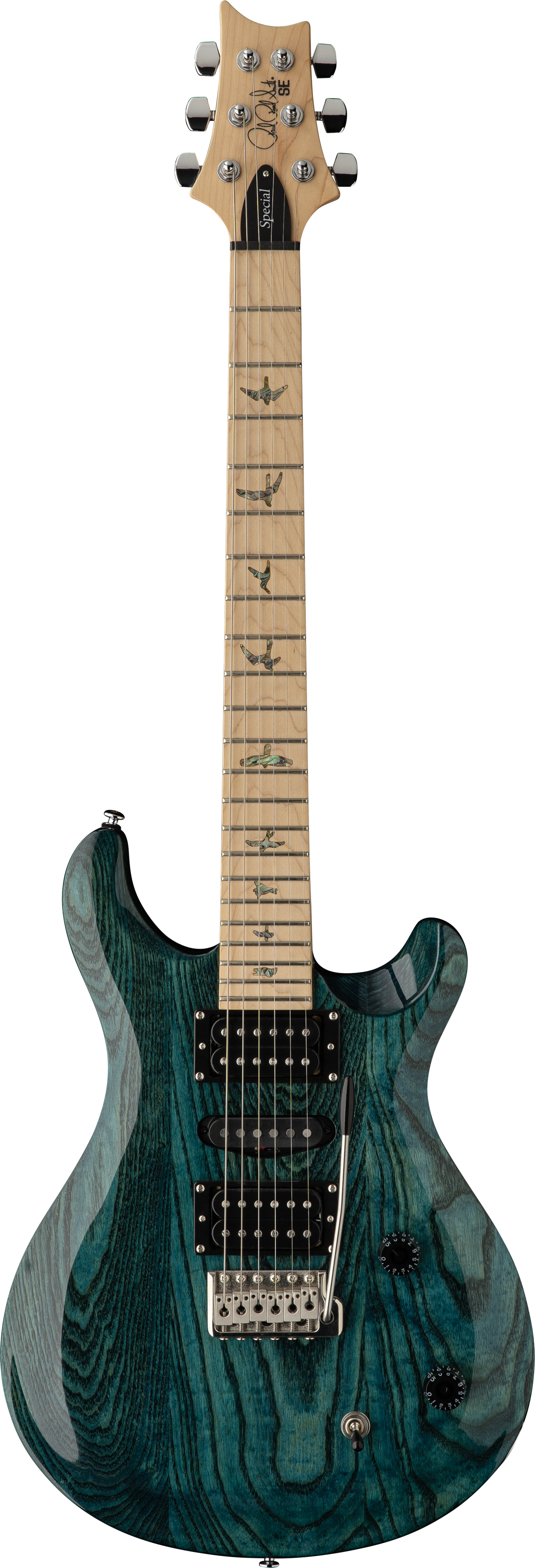 PRS SE Swamp Ash Special Electric Guitar Iri Blue -  112886::IB: