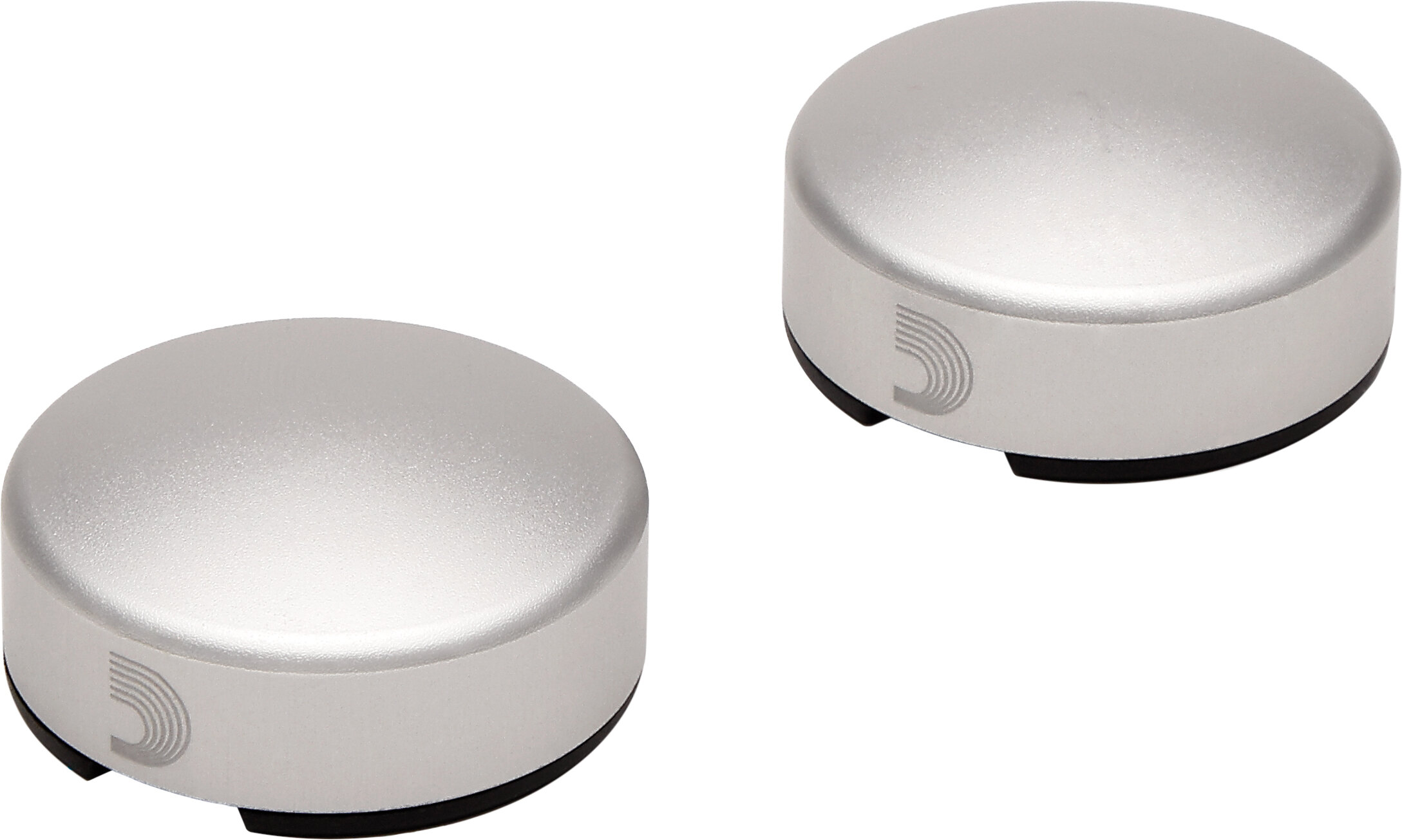 DAddario XPND Footswitch Topper Silver 2 Pack