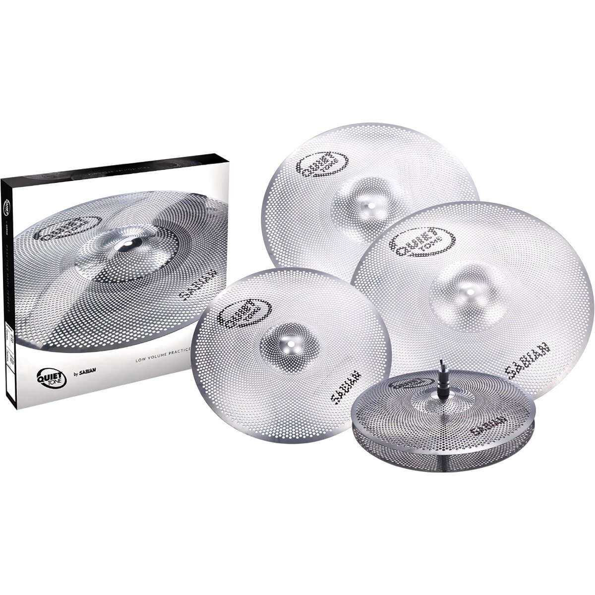 Quiet Tone QTPC504 Practice Cyms 14H/16C/18C/20R