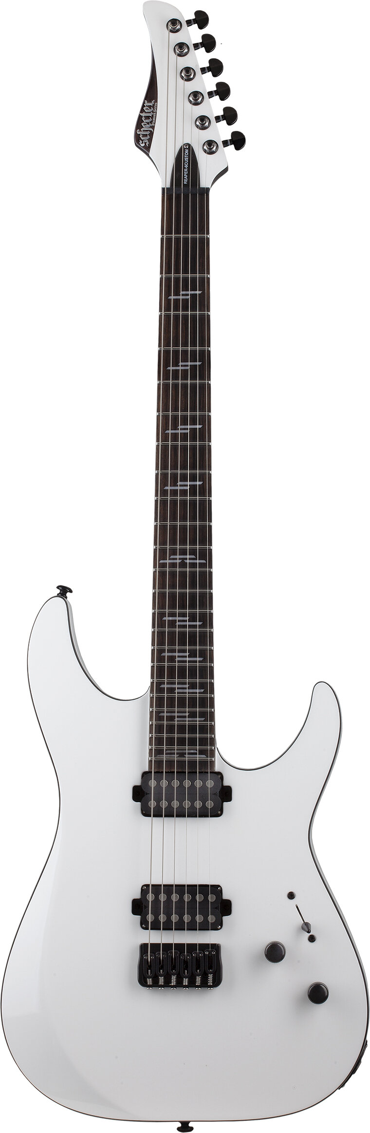 Schecter Reaper 6 Custom Electric Guitar Gloss Wht -  2178