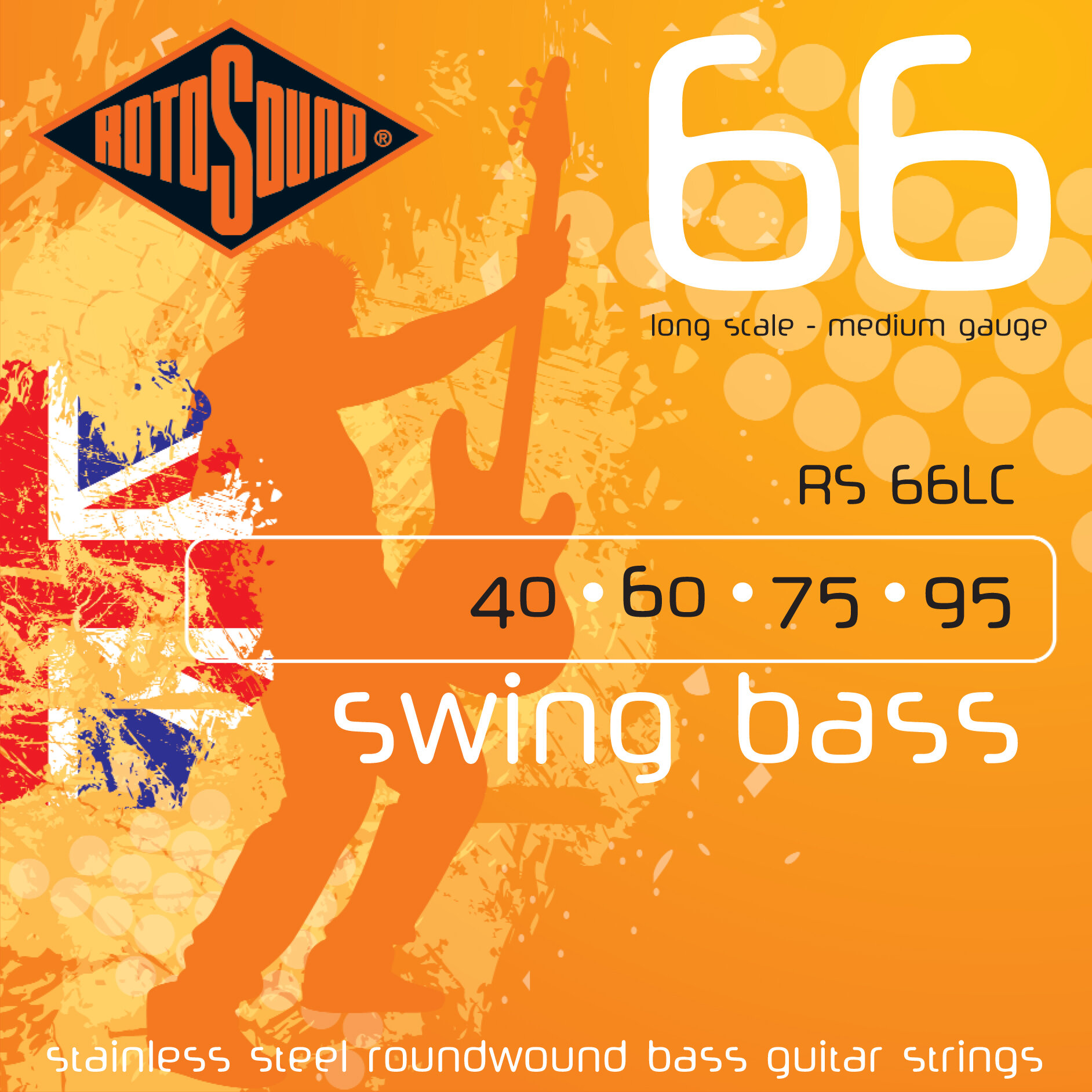 Rotosound Swing Bass Long Scale Bass Strings 4095