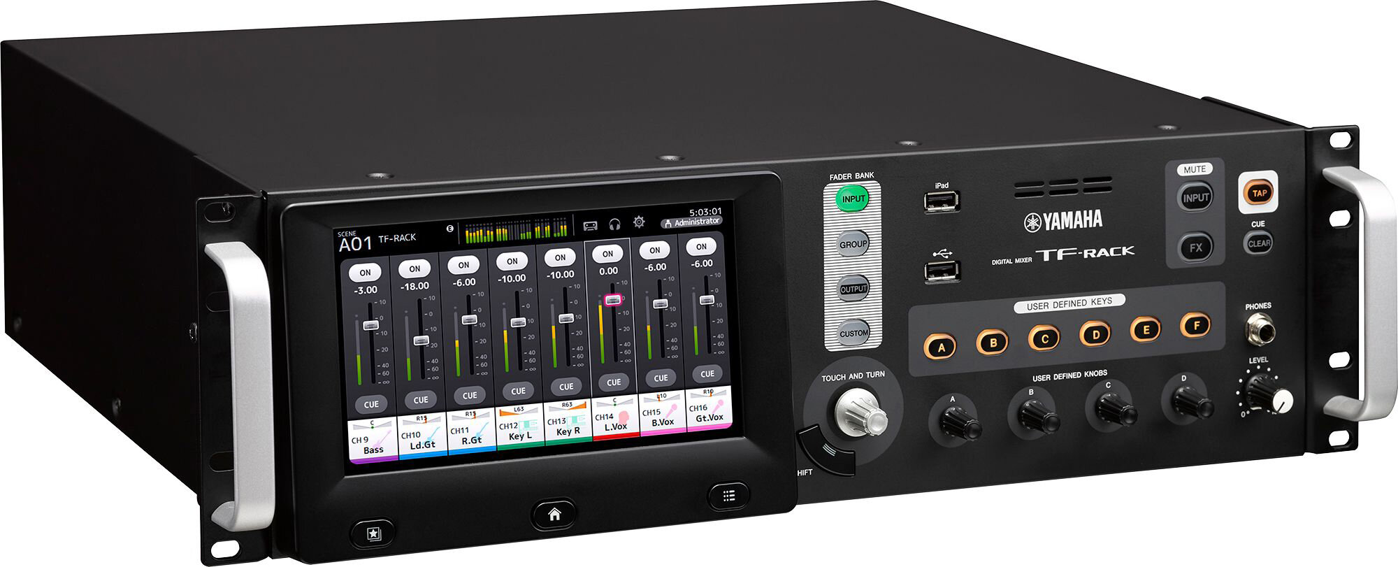 Yamaha TF Rack Digital Rackmount Mixer