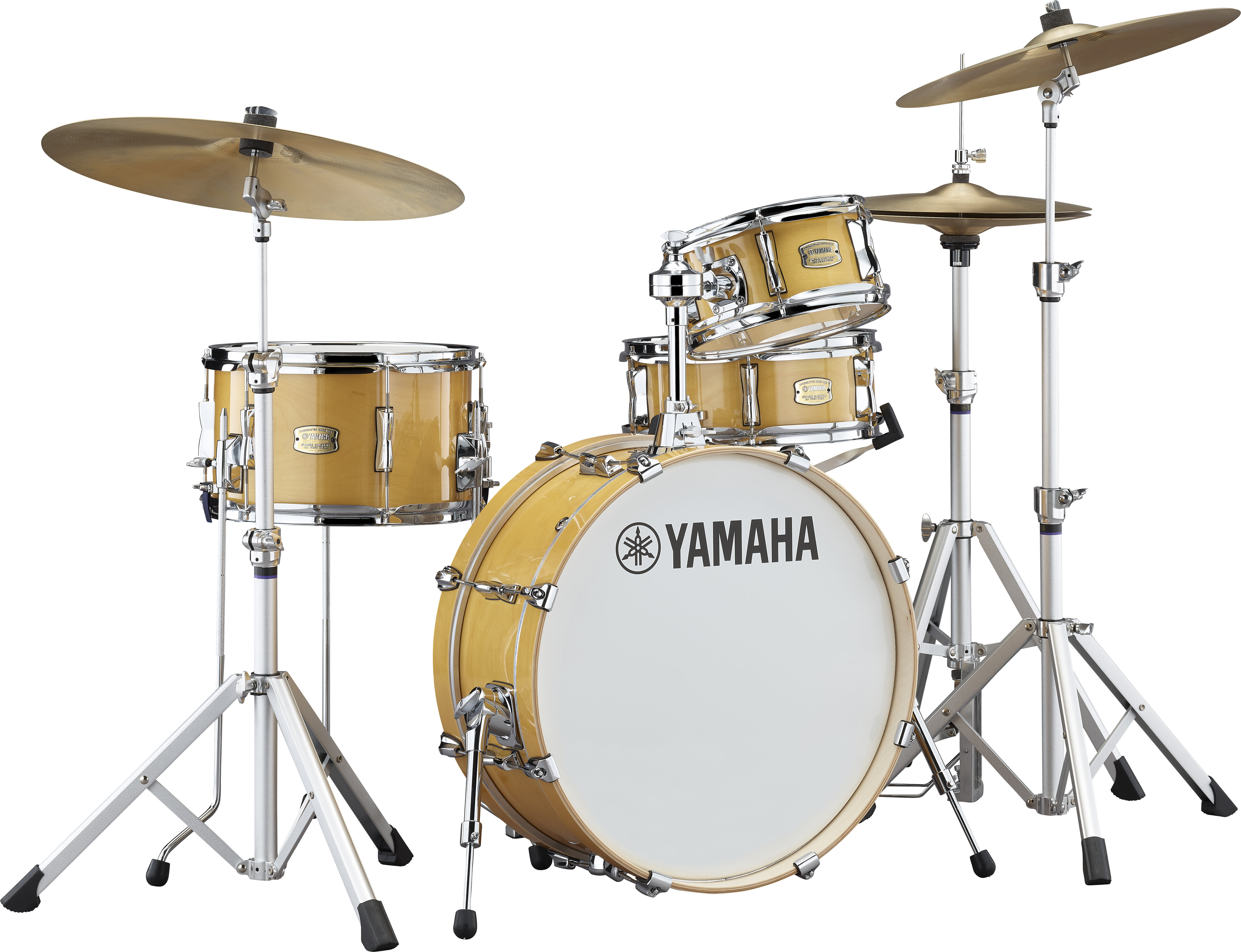 Yamaha Stage Custom 4Pc Hip ShellKit Natural Wood -  SBP0F4HNW