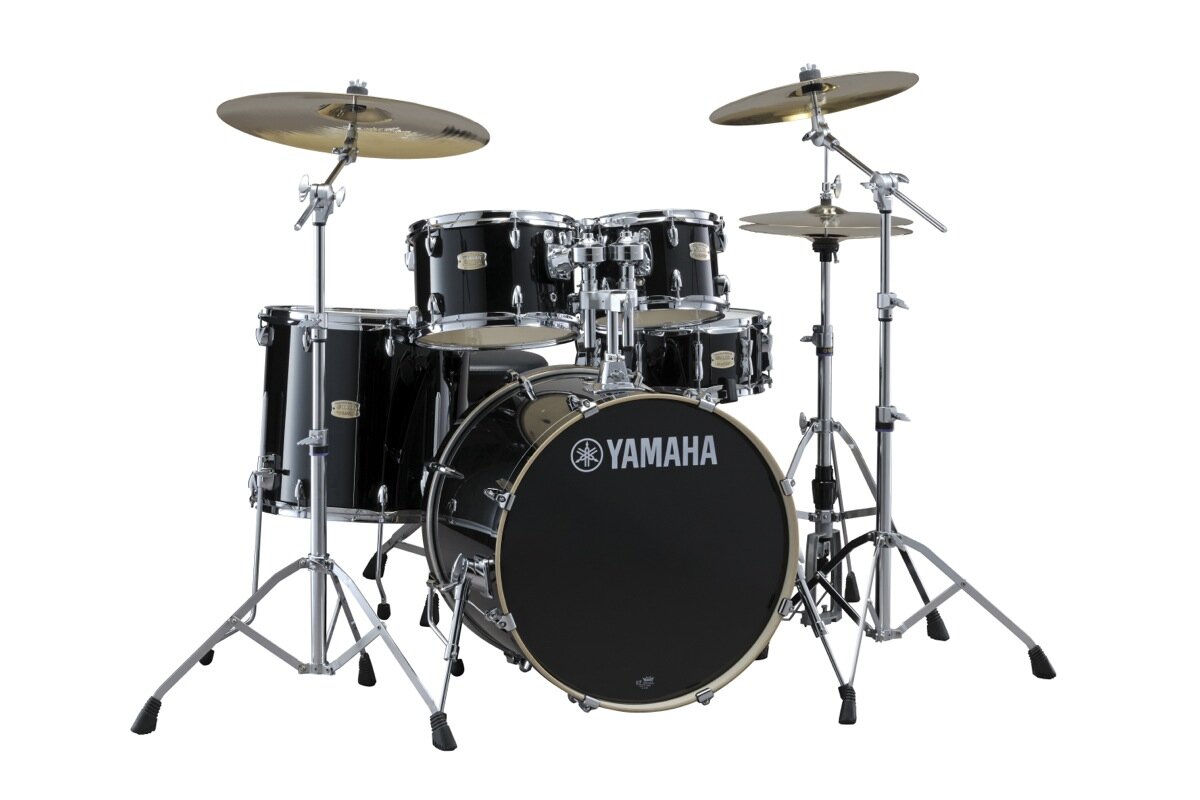 Yamaha Stage Custom 5Pc Shell Pak Raven Black
