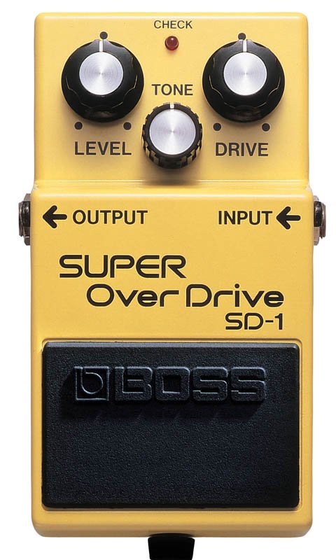 Boss SD1 Super Overdrive Pedal -  SD-1