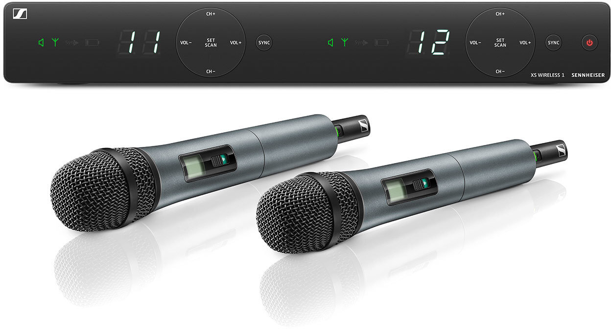 Sennheiser XSW 1-825 Dual Vocal Wireless Band A