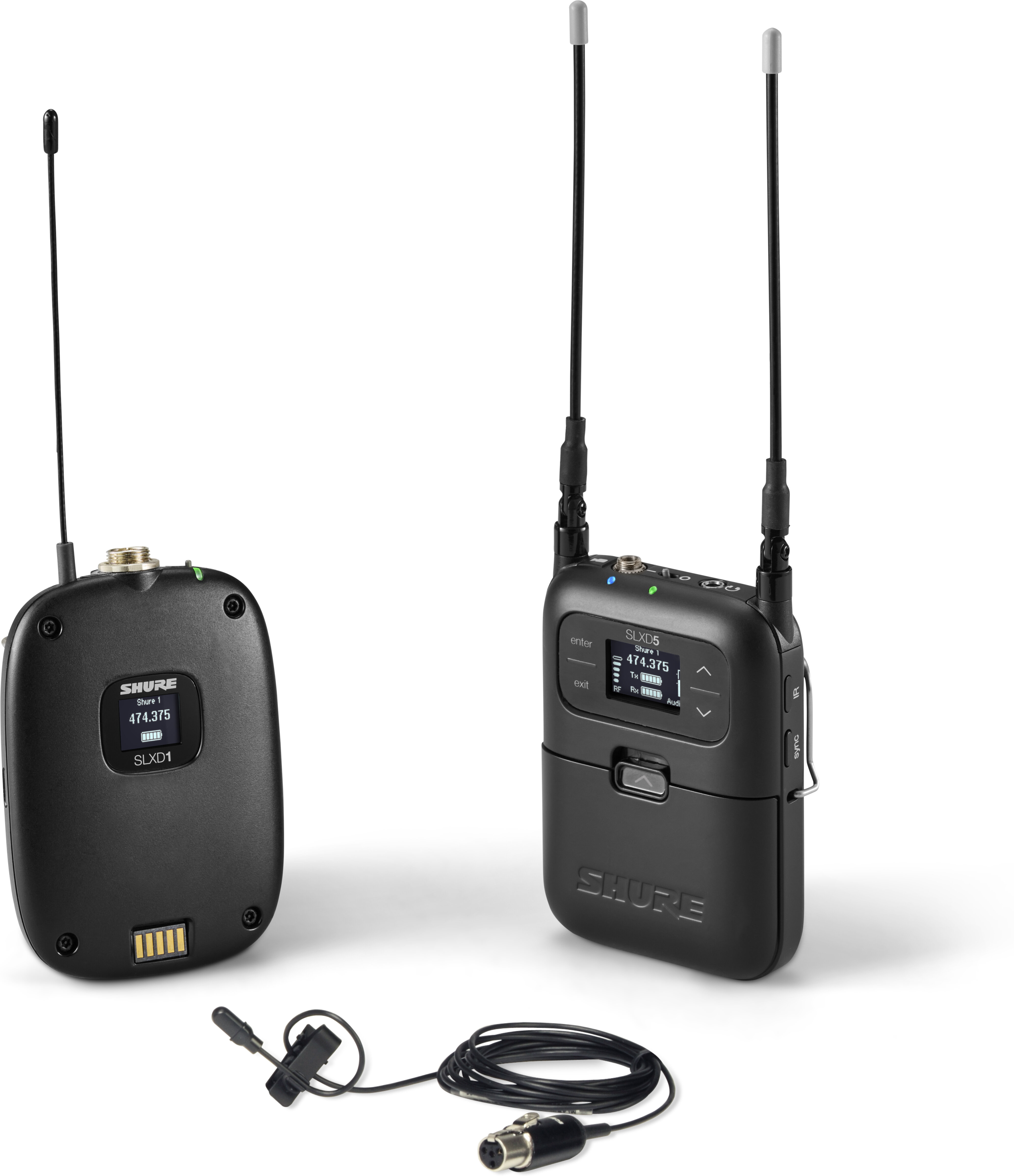 Wireless Omni Lav System - Shure SLXD15/DL4B-G58