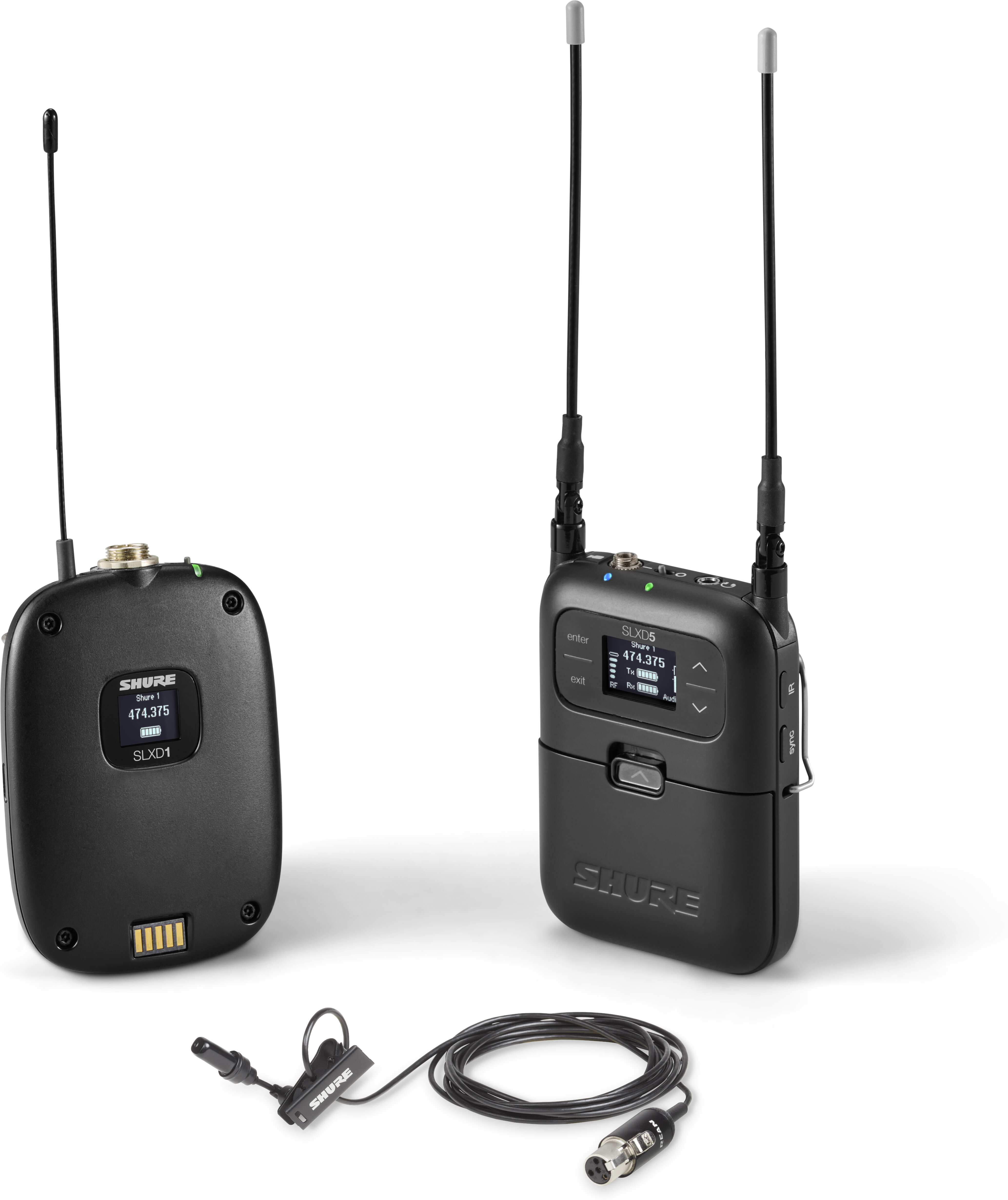 Wireless Card Lav System - Shure SLXD15/UL4B-G58