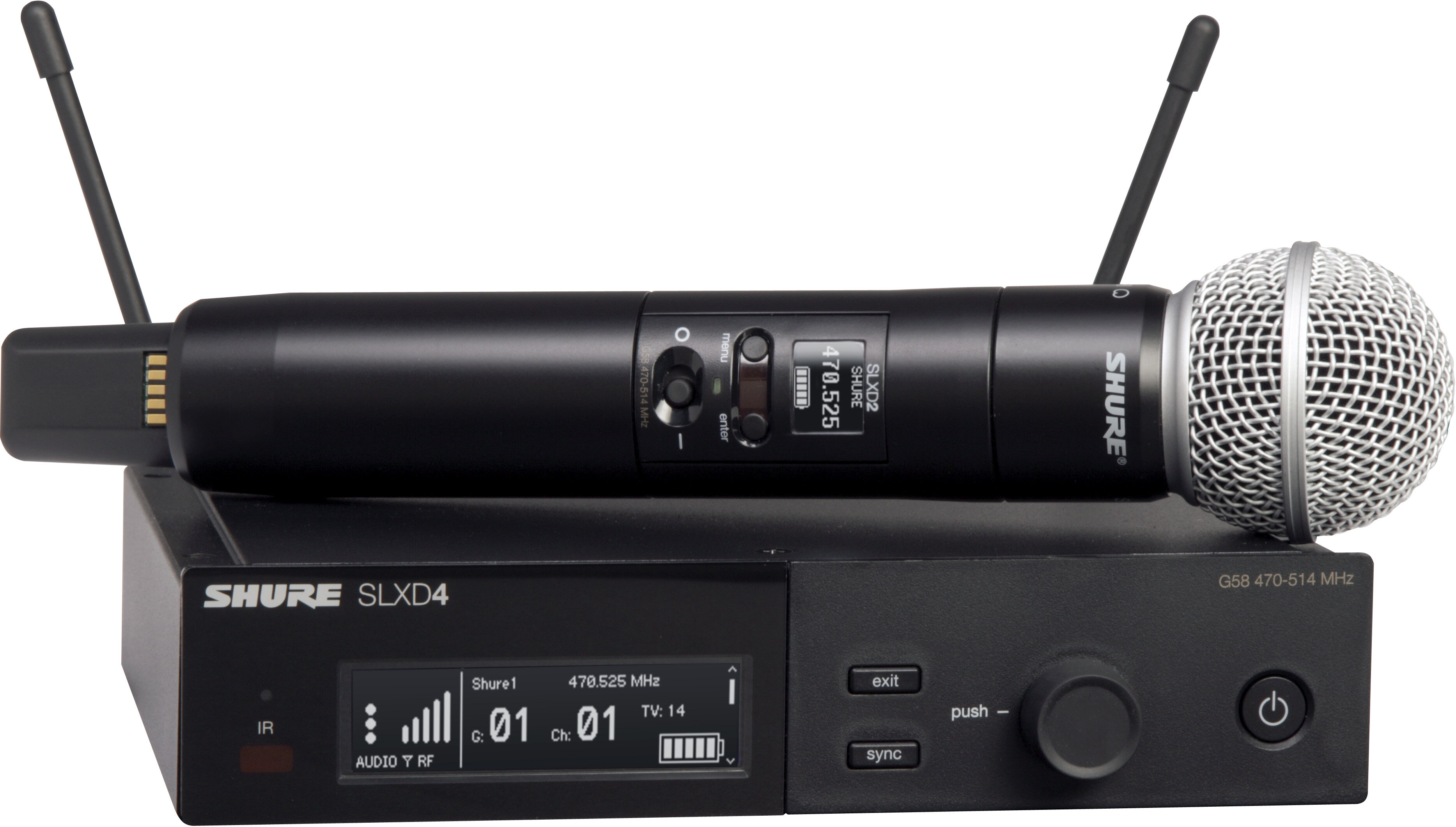 SM58 Vocal Wireless System - Shure SLXD24/SM58-G58