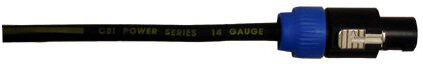 CBI Speaker Cable 14 Ga Speakon to Speakon 10 Ft