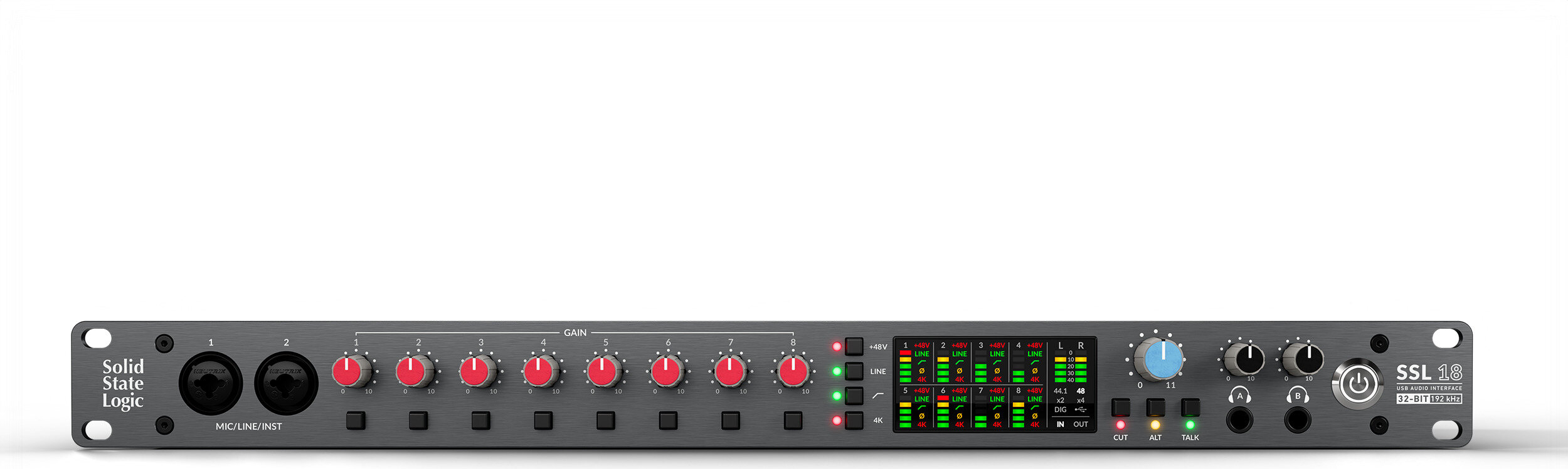 SSL 18 26x28 32bit 192khz USB Audio Interface