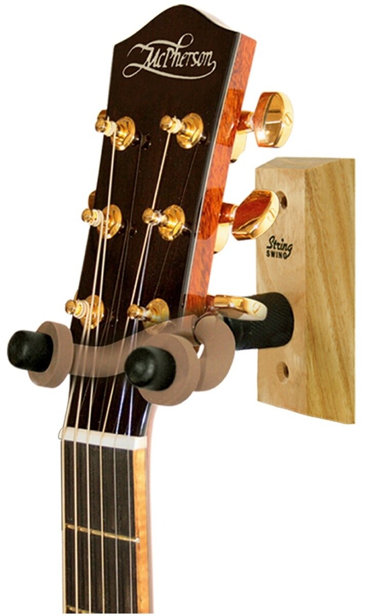 String Swing CC01O Home Guitar Hanger Oak