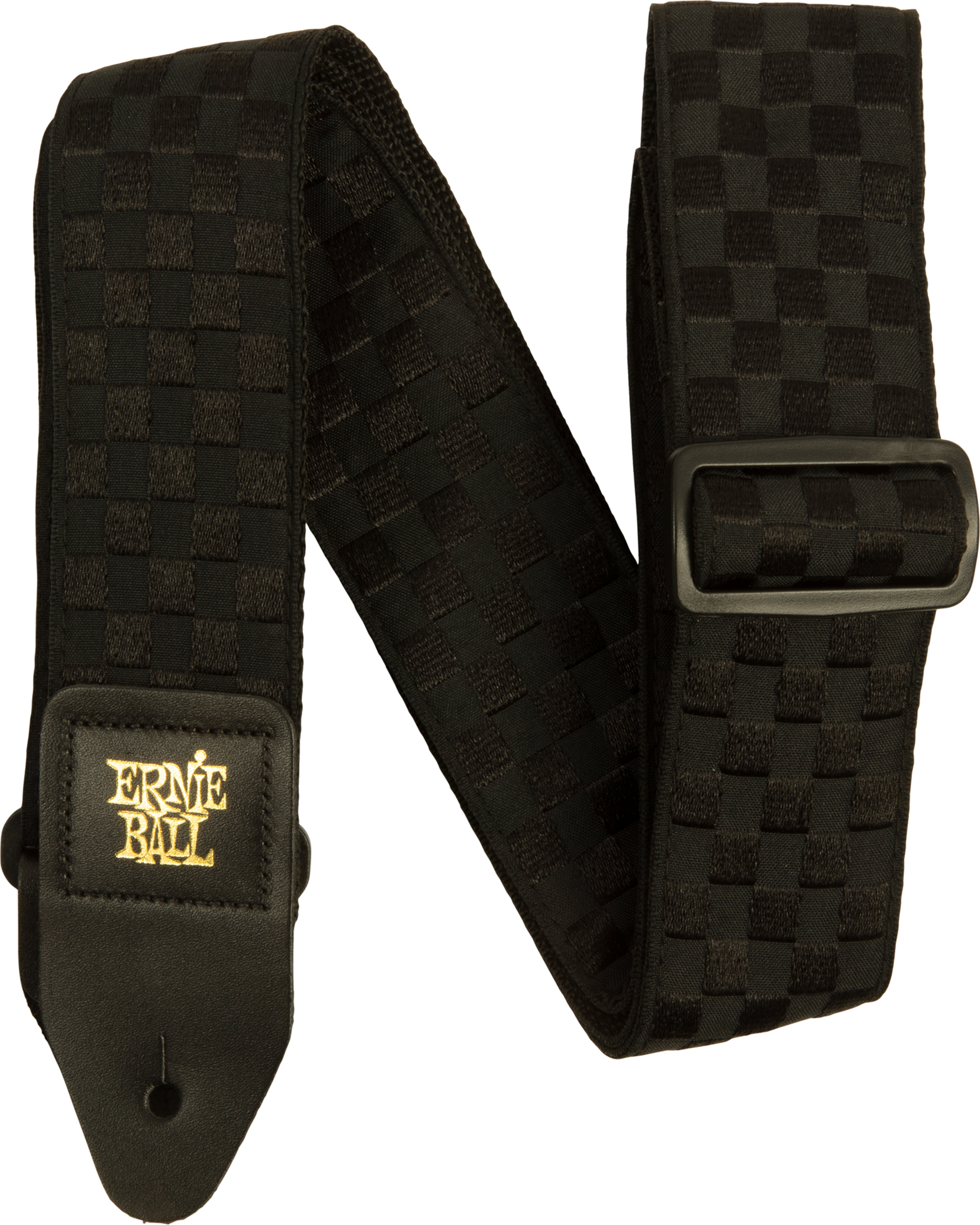 Jacquard Guitar Strap Black Chec - Ernie Ball P05341