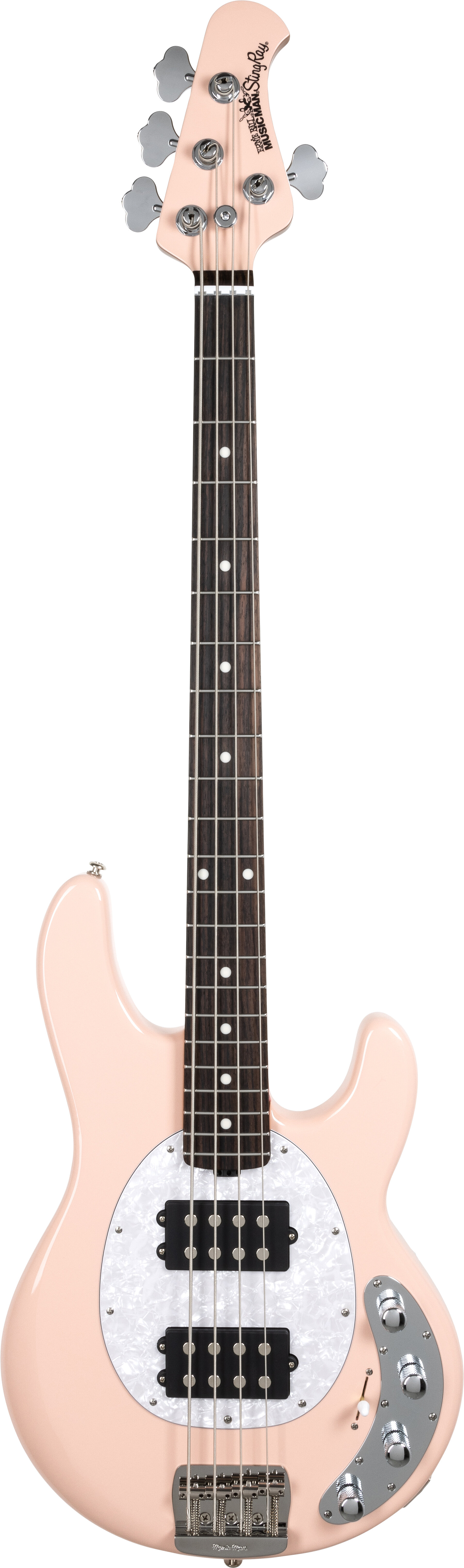 Music Man StingRay Special HH Bass WB Pueblo Pink -  Ernie Ball Music Man, 108-S8-21-05-MB-CR