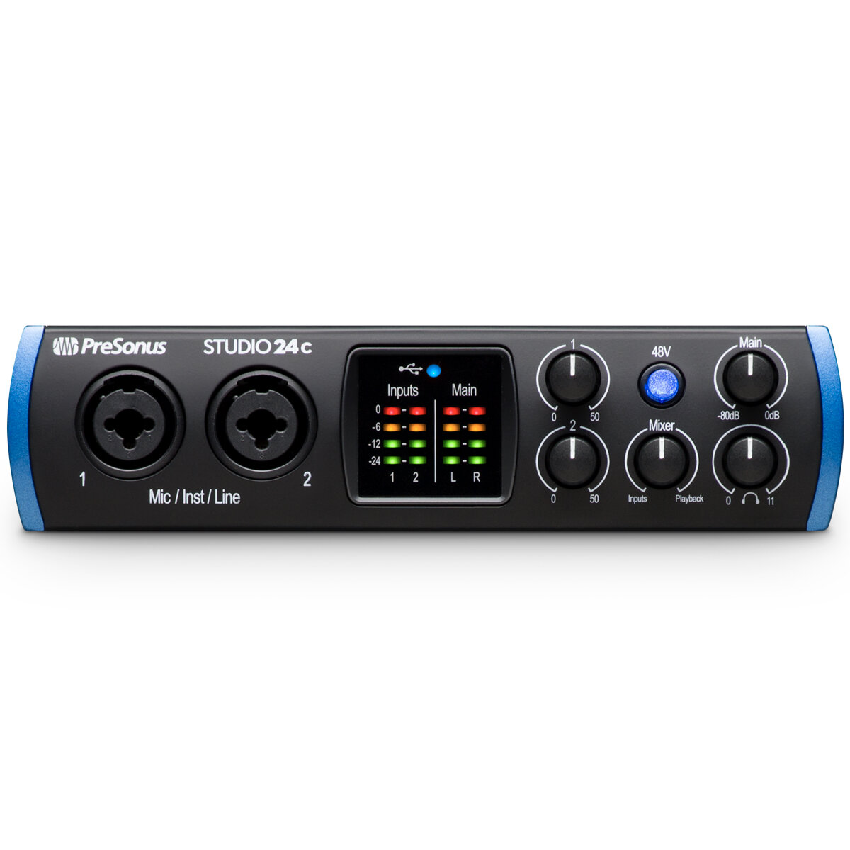 PreSonus Studio 24C USB-C Audio Midi Interface