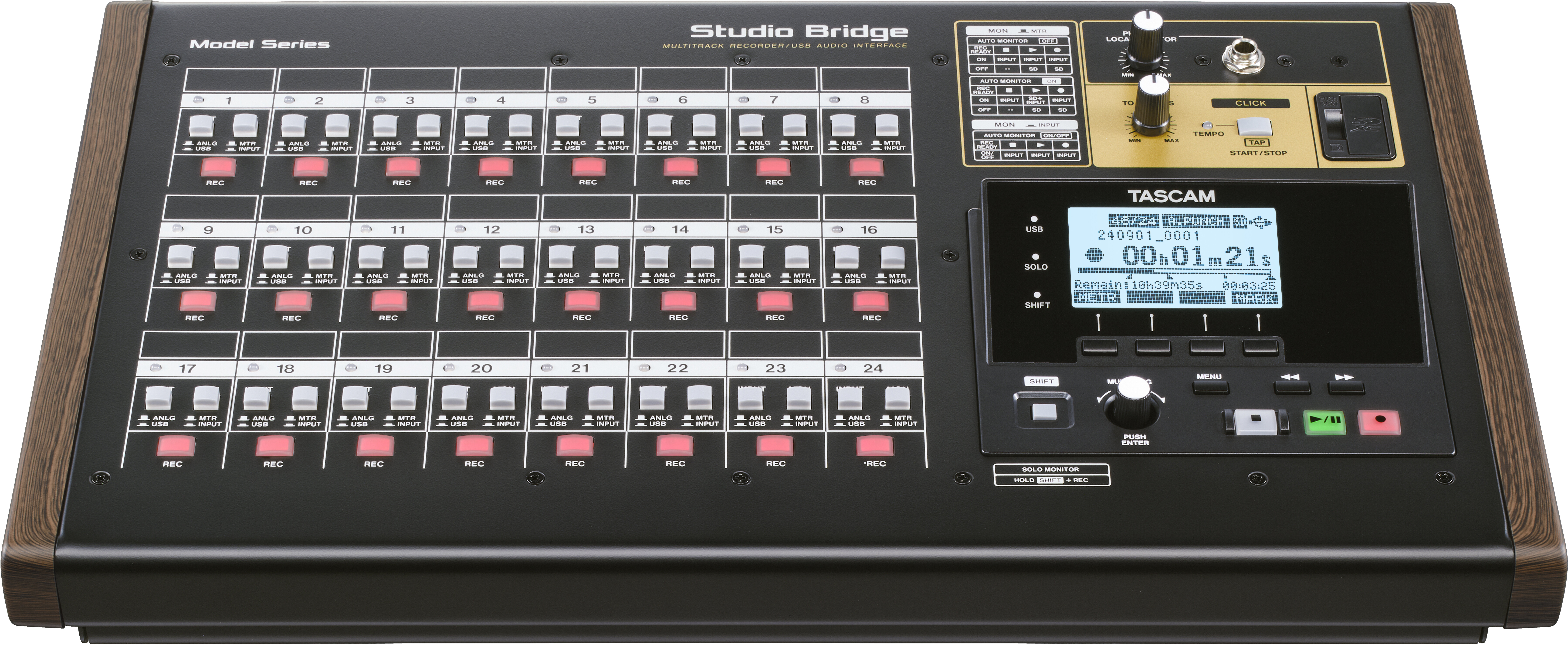 Tascam Model Series Studio Bridge 24 Trk Recorder -  STUDIOBRIDGE