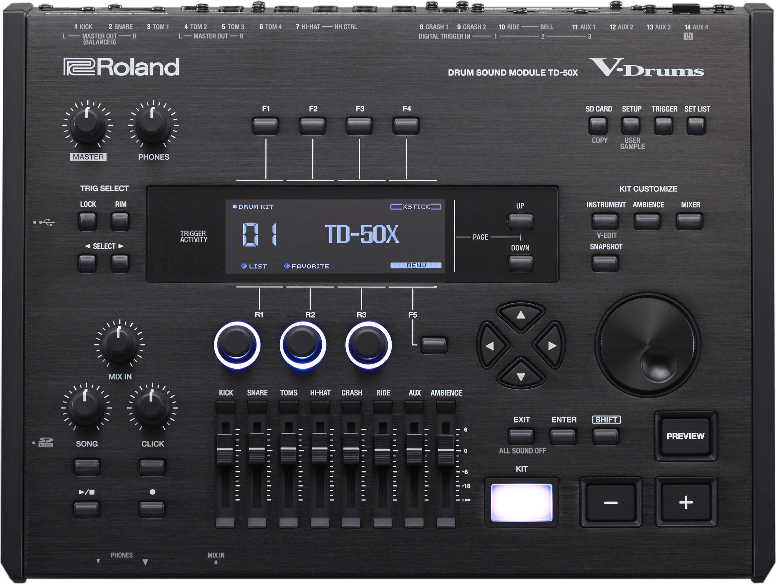 Roland TD50X Sound Module -  TD-50X
