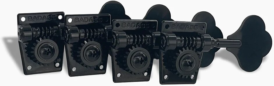 Leo Quan Badass OGT Bass Tuners Large Post Black -  TK-7816-003