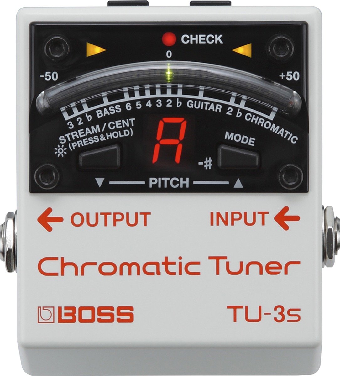 Chromatic Tuner Pedal - Boss TU3S