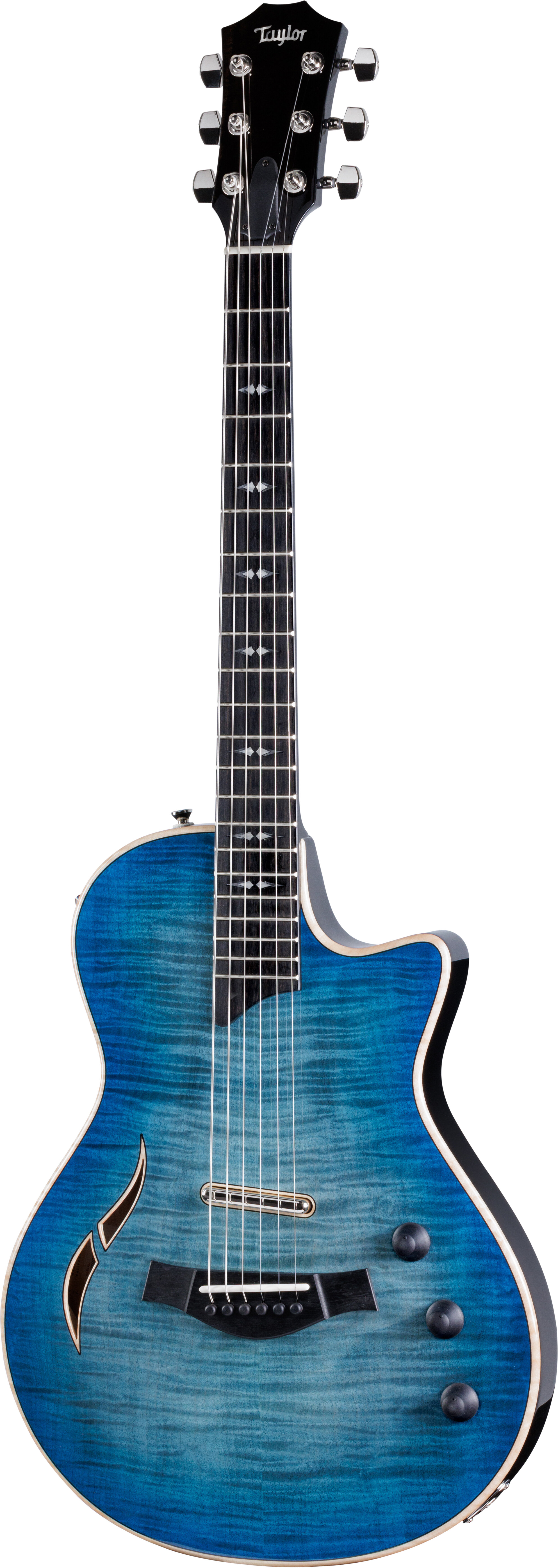 Taylor T5z Pro Armrest Electric Guitar Harbor Blue -  Taylor Guitars, T5z-Pro-Blue-Armrest